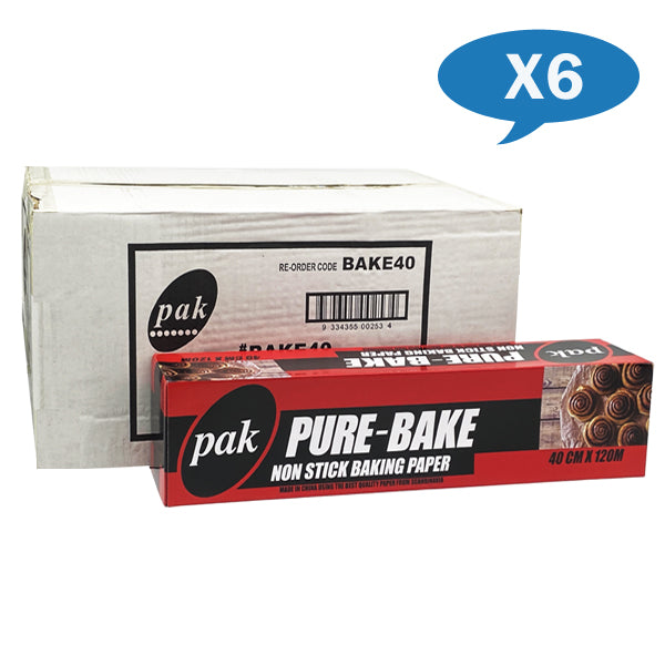 Pak Pure Bake Non-Stick Parchment Paper for Baking, Cooking & Roasting - Perfect for Cookies, Cakes, Bread & Sheet Pan Meals