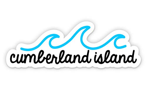 Squiddy Cumberland Island Vinyl Sticker Decal - Waterproof, Durable 2.5