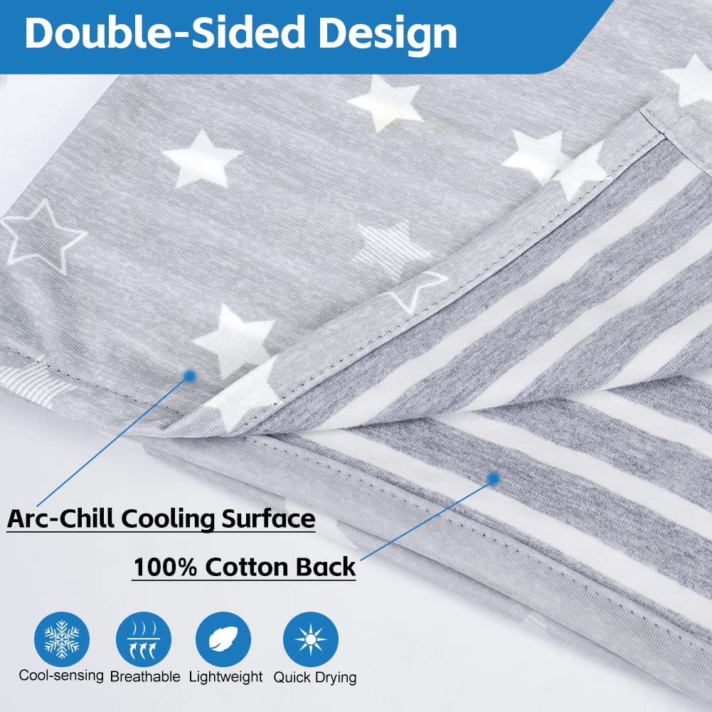 ARGOPET Dog Cooling Blanket 28x21 Inch - Lightweight Self-Cooling Pet Blanket for Summer, Ice Silk Cooling Cover for Dogs & Cats - Perfect for Kennels, Sofas & Hot Weather Relief