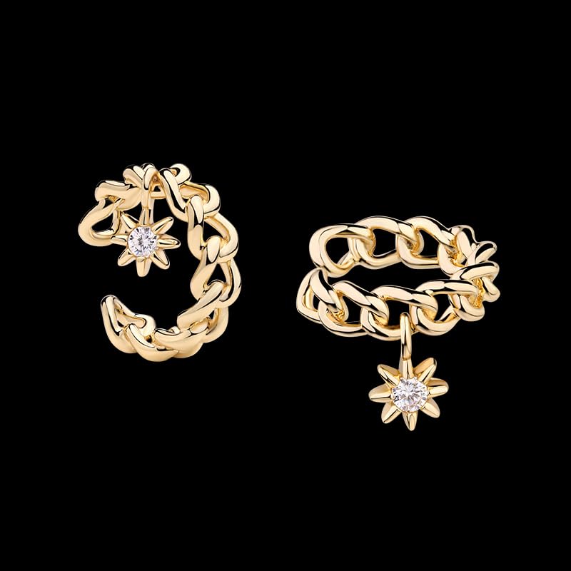 ER-Star Cuff-Gold