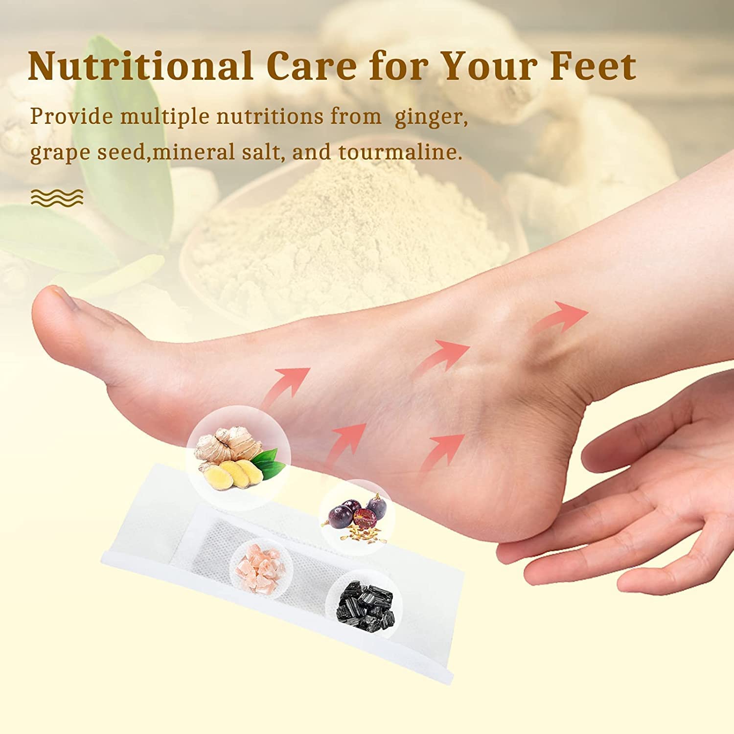 Premium Detox Foot Pads for Cleansing & Toxin Removal - Natural Stress Relief & Better Sleep - 10 Pack for Men & Women - Perfect for Post-Workout Recovery & Nighttime Relaxation
