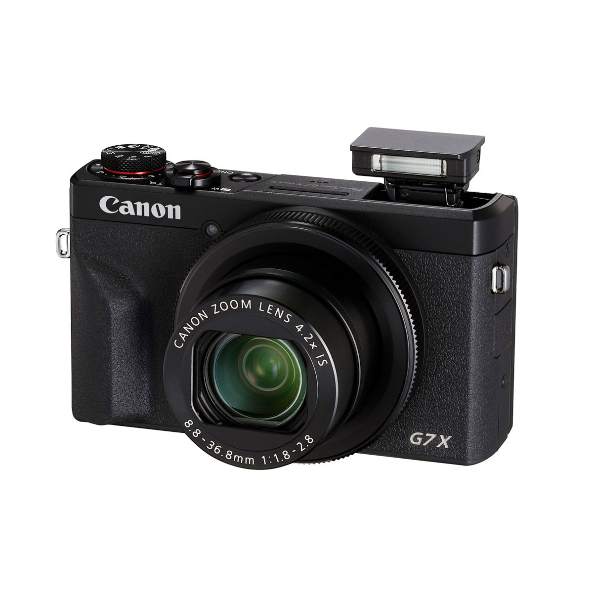 Canon PowerShot G7X Mark III Digital Camera 20.1MP 4K Vlogging Camera with Flip-Up Touchscreen - Perfect for YouTube, Travel & Street Photography (Black)