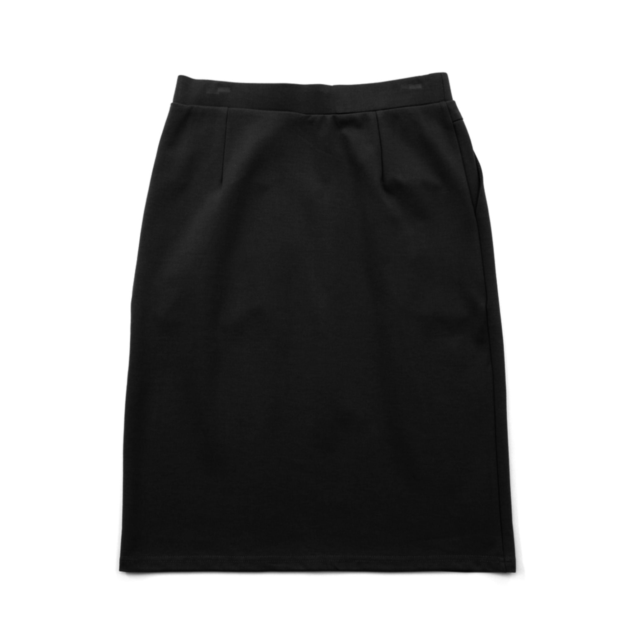 Enro Short Skirt for Women - Black Mini Skirt with Stretch, High Waist & Side Slits (SC16101C 307SK BLA) | Perfect for Parties, Clubbing & Summer Outfits
