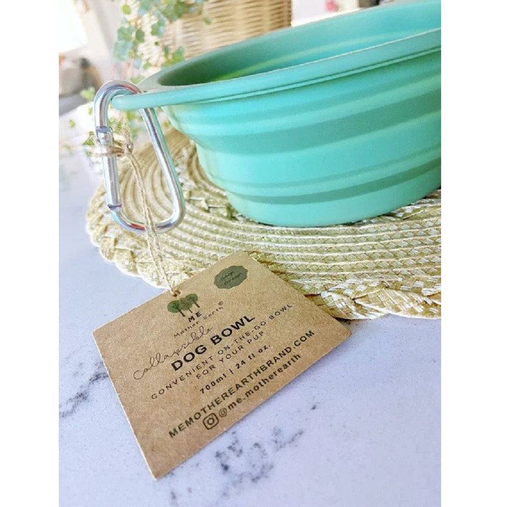 Me Mother Earth Pet Bowl - Eco-Friendly Dog & Cat Food Dish for Sustainable Feeding | Perfect for Indoor & Outdoor Use