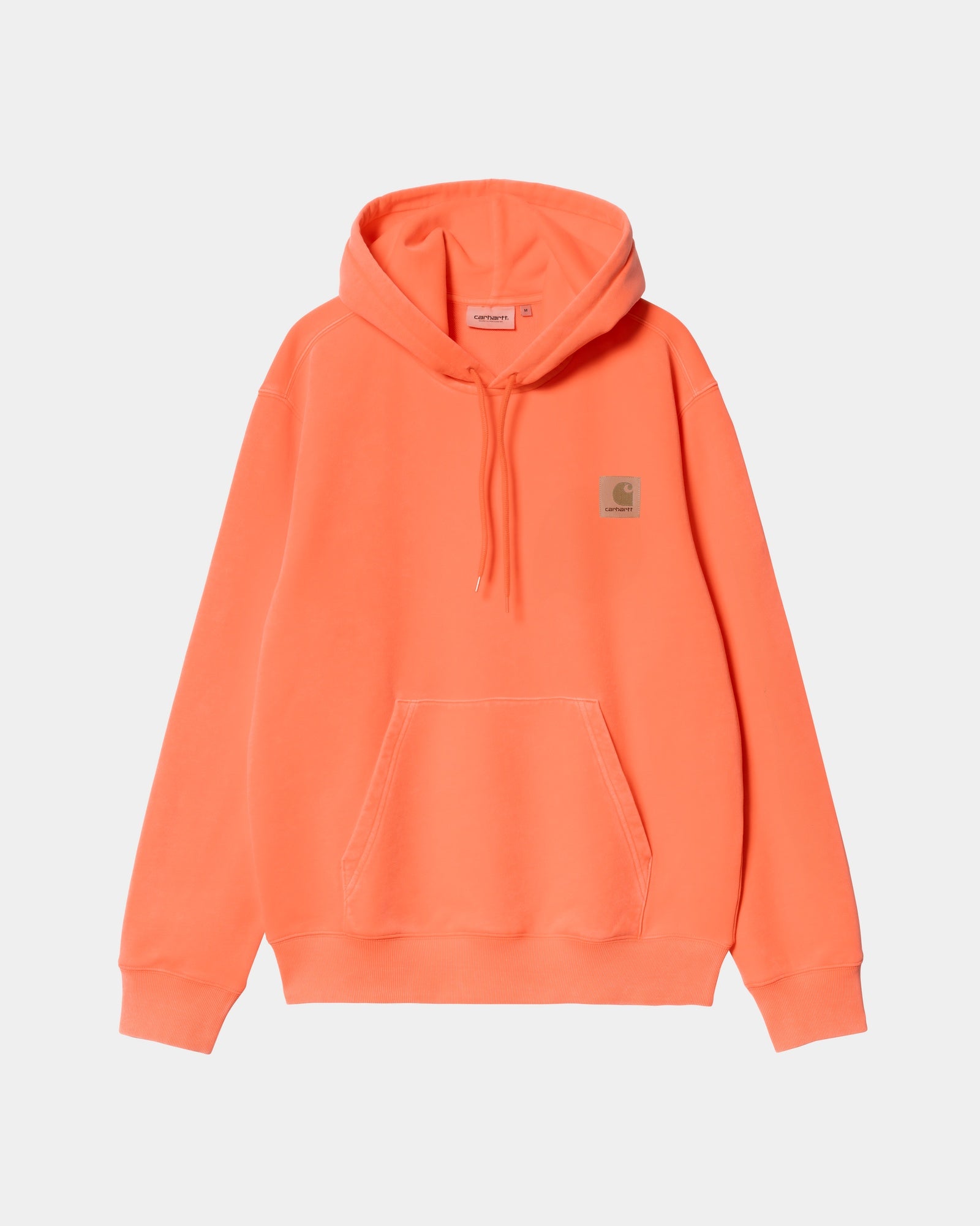 Premium Hooded Industry Sweatshirt for Men & Women - Lumo Orange | Heavyweight Workwear Pullover | Construction, Warehouse & Outdoor Use