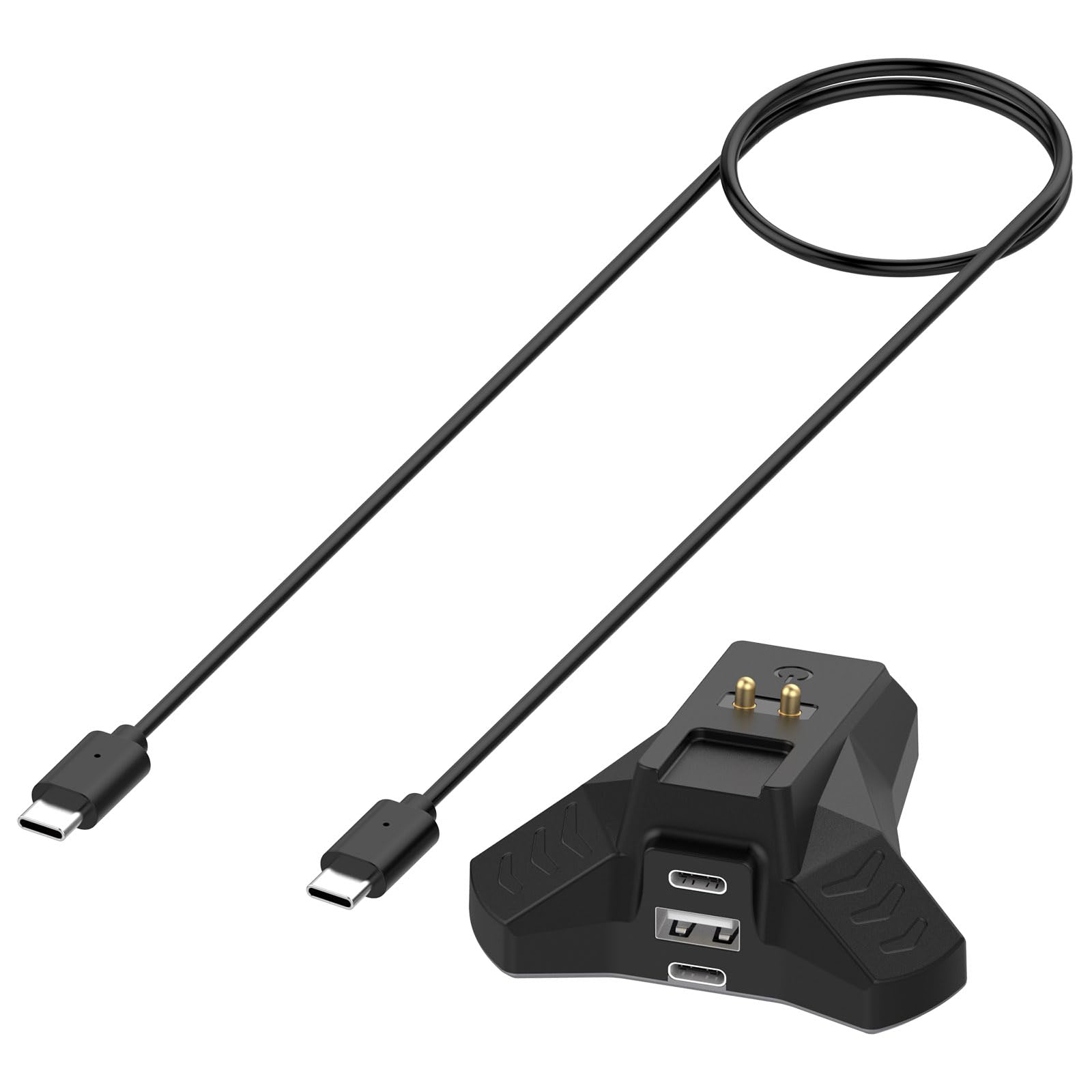 Wireless Mouse Charging Dock for Razer DeathAdder V2 Pro/Naga Pro/Viper Ultimate/Basilisk Ultimate - Replacement Charger Stand Station with Fast Charging | Perfect for Gaming Setup & Office Workstation