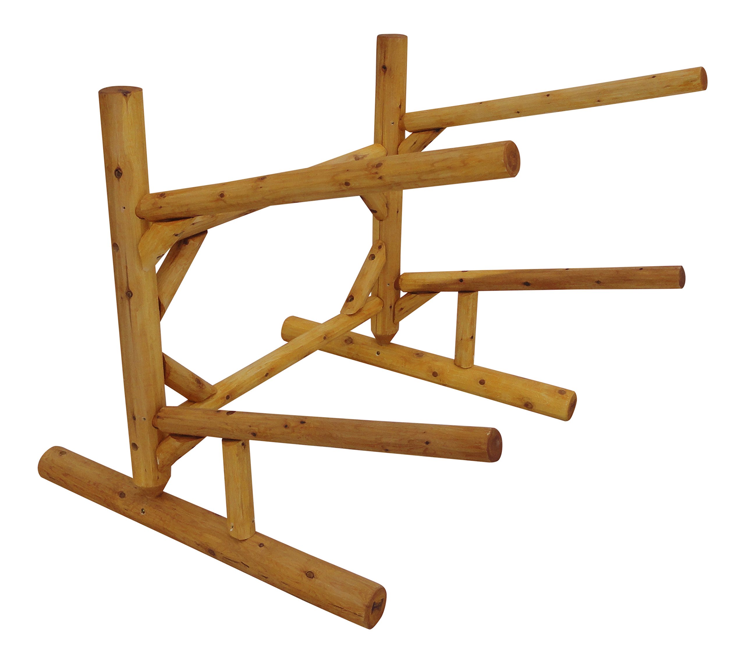 2-Place Kayak and Canoe Storage Rack with Paddle Holder - Heavy Duty Kayak Stand for Roof, Garage, or Outdoor Use - Perfect for Surfboards, Paddle Boats, and Water Sports Gear Storage