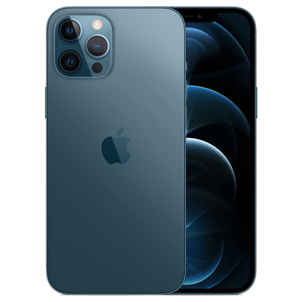 Apple iPhone 12 Pro 128GB Pacific Blue - Verizon Certified Refurbished Smartphone | Fast 5G, A14 Bionic Chip, Pro Camera System | Perfect for Streaming, Gaming & Business Use