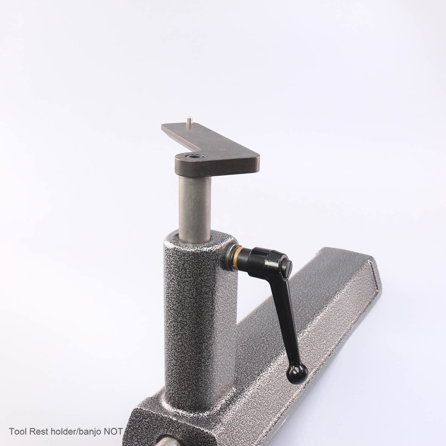 Premium Box Tool Rest with Long Post - Heavy Duty Workbench Accessory for Woodworking & Metalworking Projects