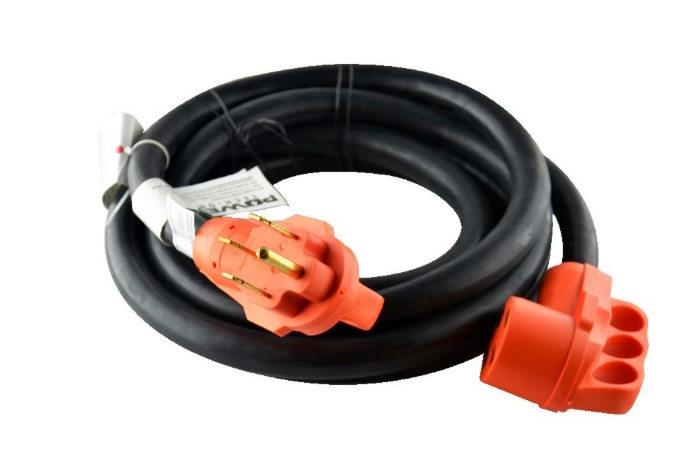GoWISE Power 50 Amp RV Extension Cord - 15 Feet Heavy Duty Outdoor Power Cable for Camping, RV Parks & Outdoor Adventures