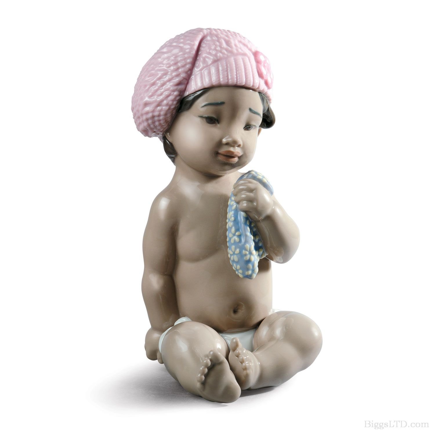Lladro Porcelain Figurine - Girl with Beret | Handcrafted Spanish Collectible | Perfect for Home Decor & Gift Giving