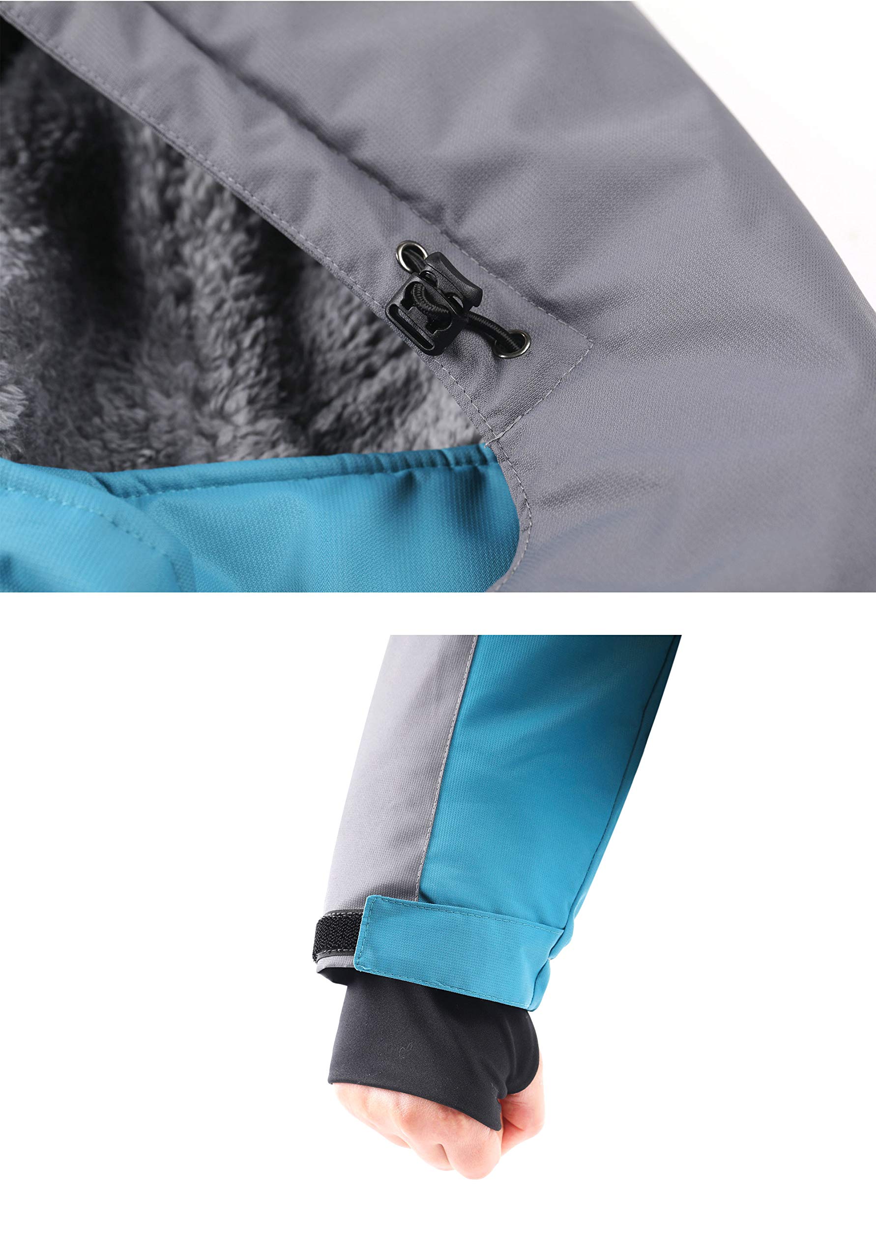 Women's Waterproof Ski Jacket - Windproof Fleece Insulated Winter Coat for Snowboarding & Outdoor Activities | Perfect for Skiing, Hiking & Cold Weather Adventures