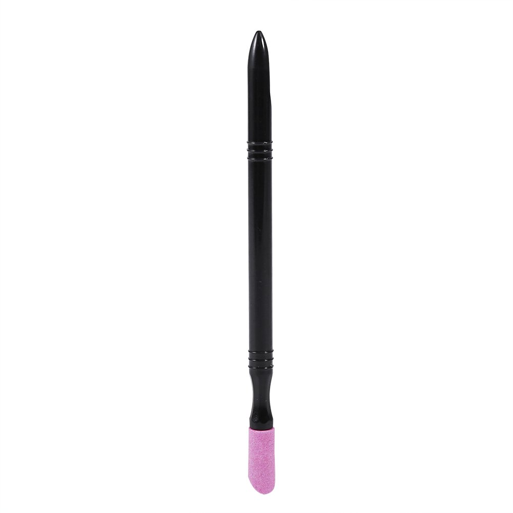 Washable Nail Stick Pen & Cuticle Pusher - Professional Quartz Nail Tool for Salon & Home Use - Perfect for Manicures, Pedicures & DIY Nail Care