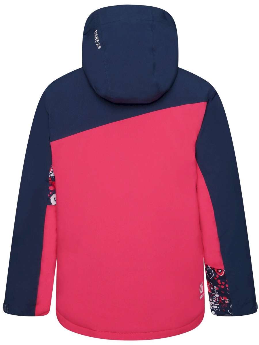 Dare2B Junior's Humour II Insulated Jacket - Waterproof Winter Coat for Girls & Teens 2023 - Warm Puffer Jacket for School, Outdoor Activities & Cold Weather