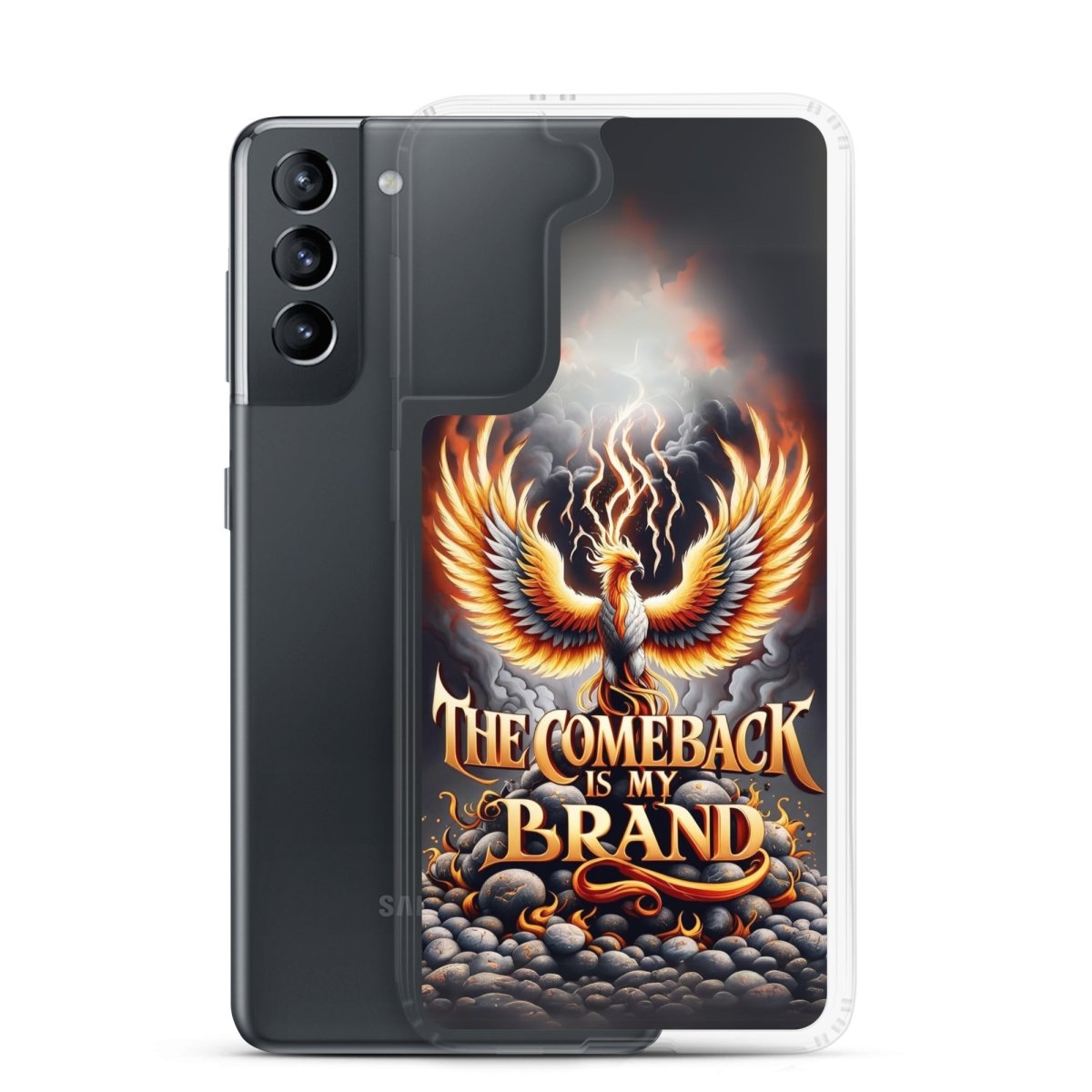 Clear Samsung® Phone Case - Slim Protective Cover for Galaxy S21/S20/Note 20 - Scratch Resistant & Shockproof - Perfect for Everyday Use & Travel