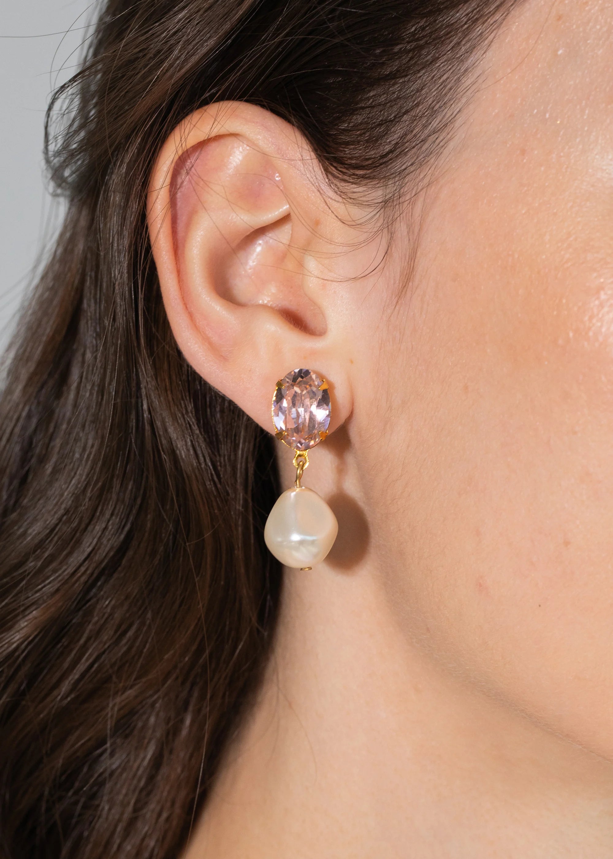 Antique Rose Tunis Earrings - Handmade Boho Jewelry for Women - Perfect for Weddings, Parties & Everyday Wear