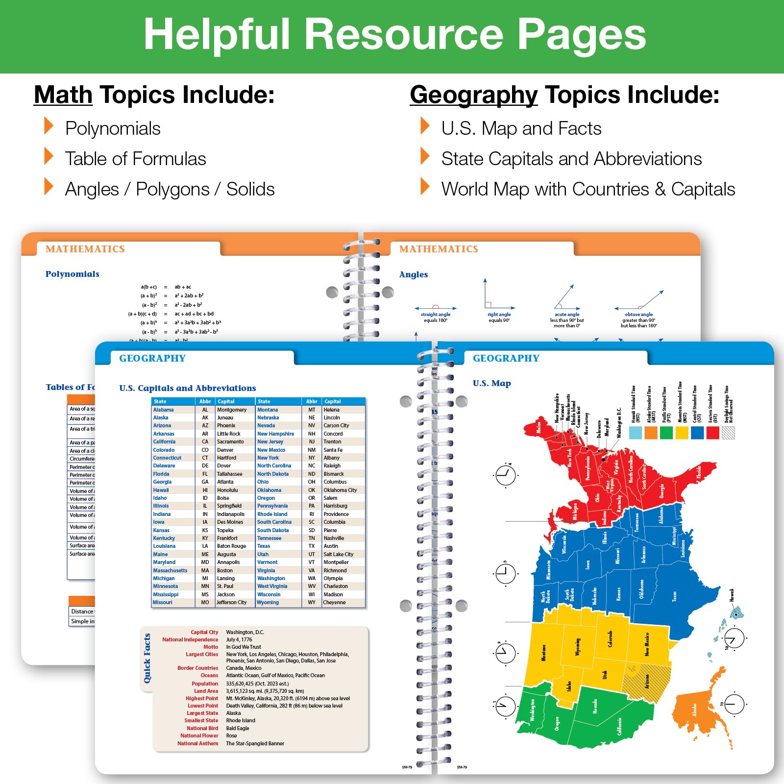 2024-2025 Academic Planner for Middle & High School Students - Dated School Organizer with Ruler, Bookmark & Stickers (7