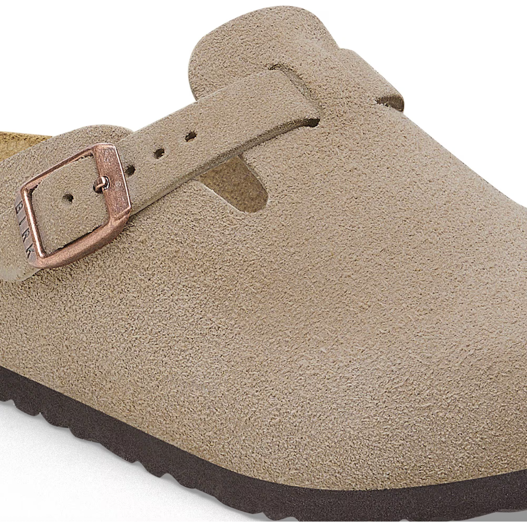 Birkenstock Boston Kids Suede Leather Clogs in Taupe - Comfortable & Durable Footwear for School, Play & Everyday Wear