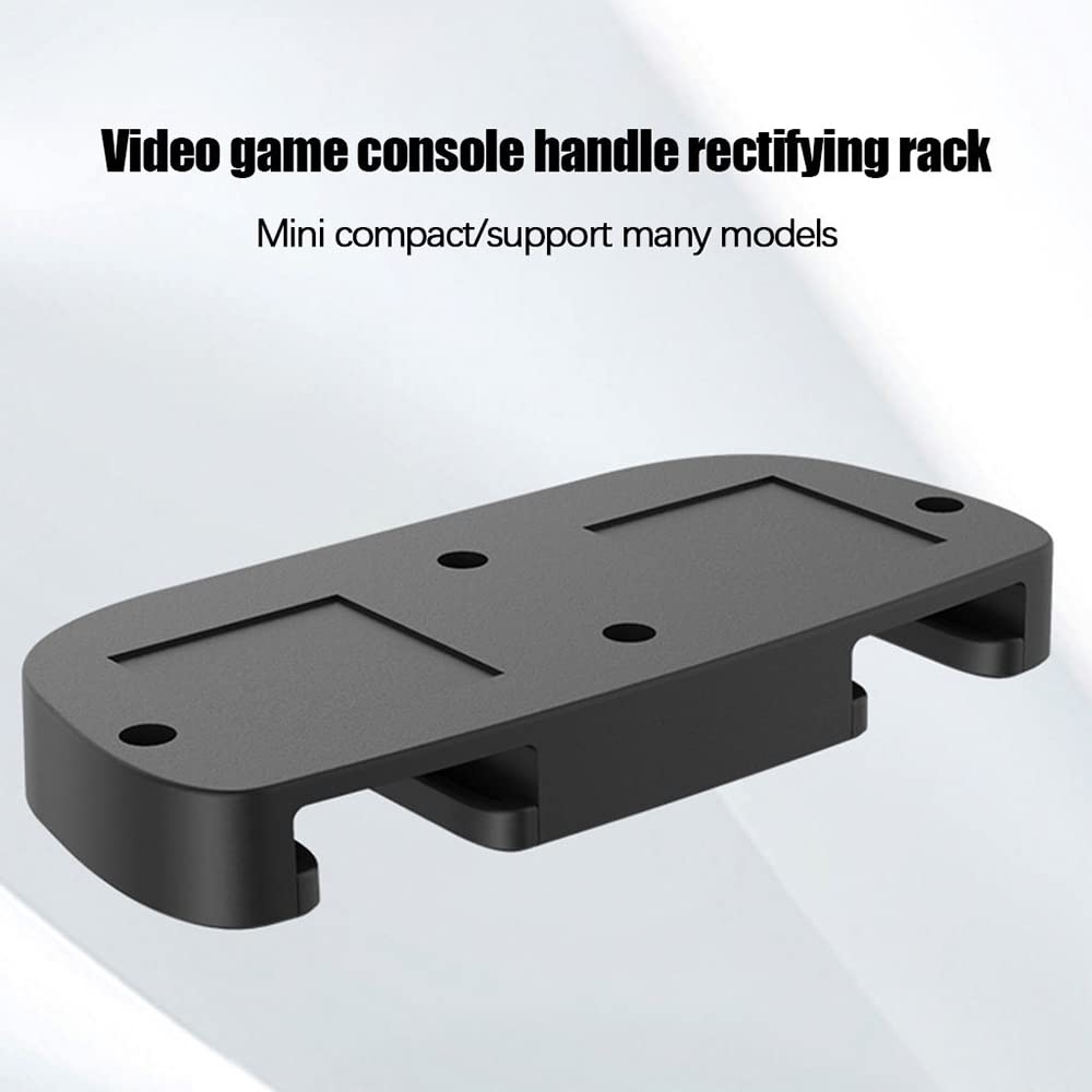 PS5 & PS4 Controller Stand - Under Desk Mount Holder for PlayStation 5/4 Controllers - 2-Pack Gaming Desk Organizer with Cable Management - Perfect for Gaming Setups, Workstations & Home Offices