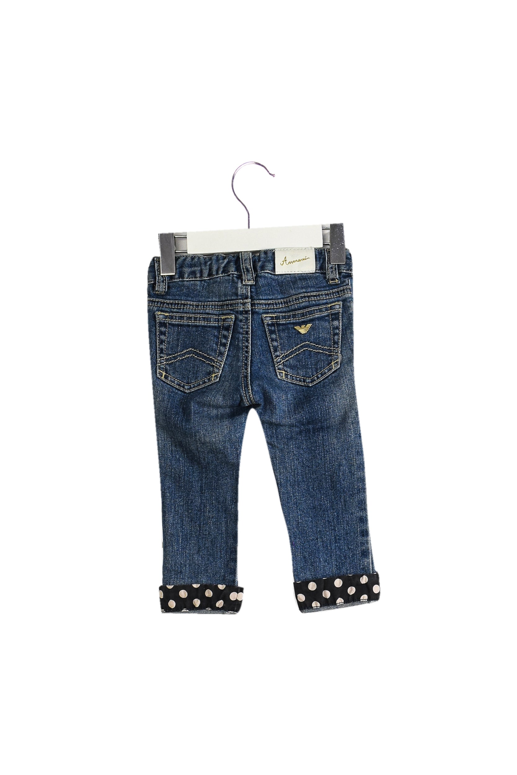 Armani Baby Girls' Denim Jeans 10080310 - Stylish & Comfortable Toddler Pants for Everyday Wear & Playdates