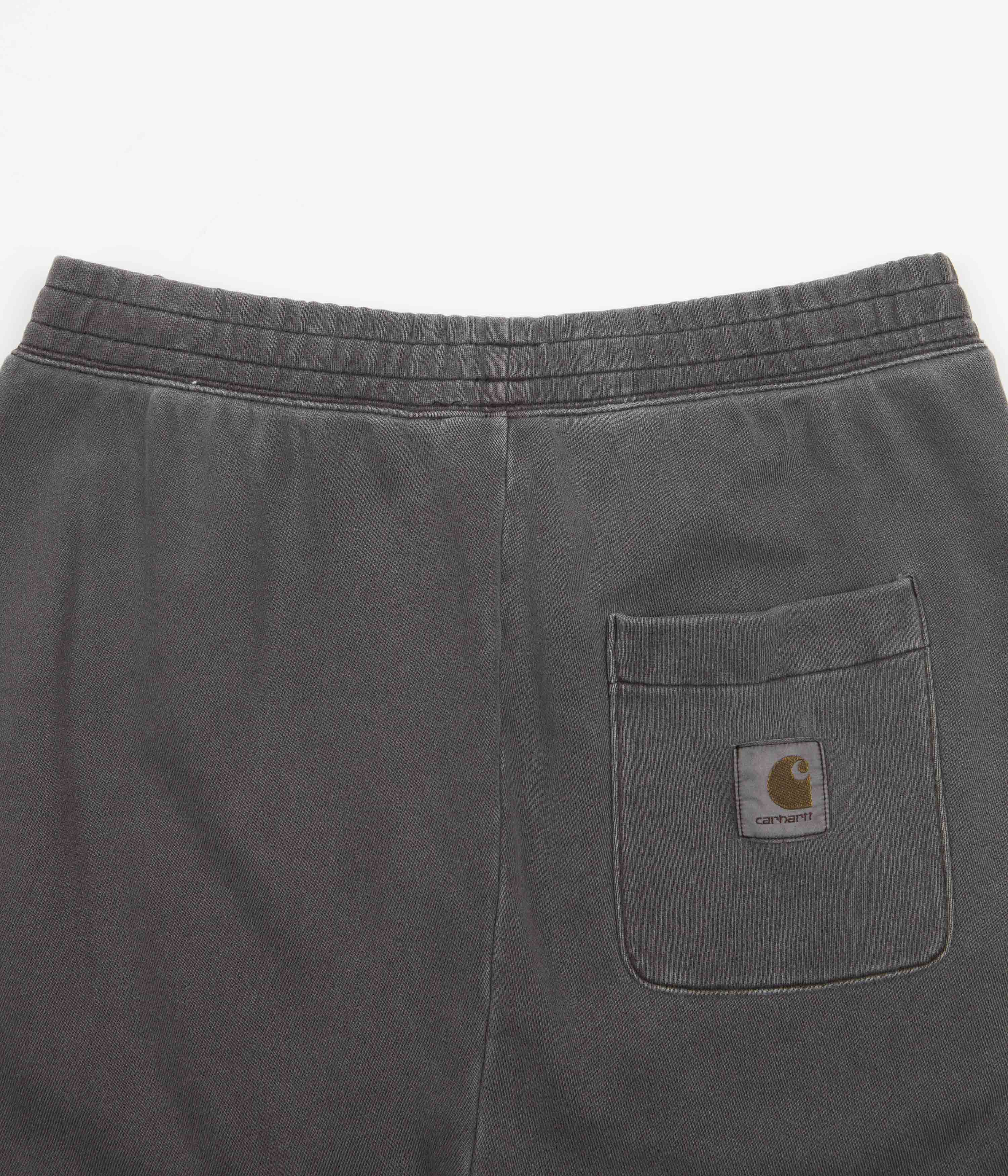 Carhartt Nelson Sweat Shorts for Men - Comfortable Cotton Workout & Lounge Shorts in Black - Perfect for Gym, Running, and Casual Wear