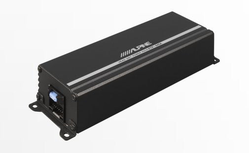 Alpine KTP 445A Car Amplifier - 45W x 4 Channel Power Pack for Alpine Head Units - Perfect for Car Audio Upgrades & Enhanced Sound System Installation