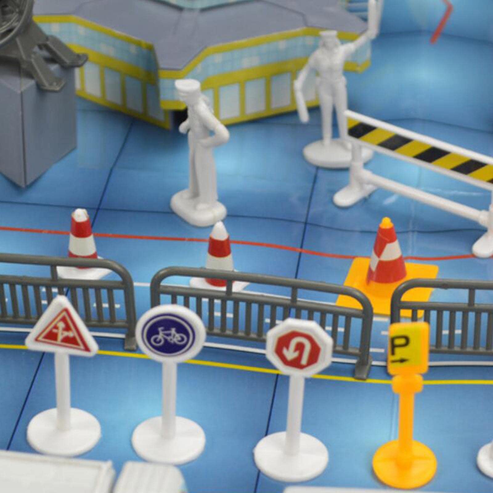 FASHIONMYDAY Simulation Airport Toy Set with Airplane - DIY Assembled RC Model Kit for Kids & Adults | Perfect for Role Play, Educational Play, and Collectors | Radio Control Hobby & Gift Idea