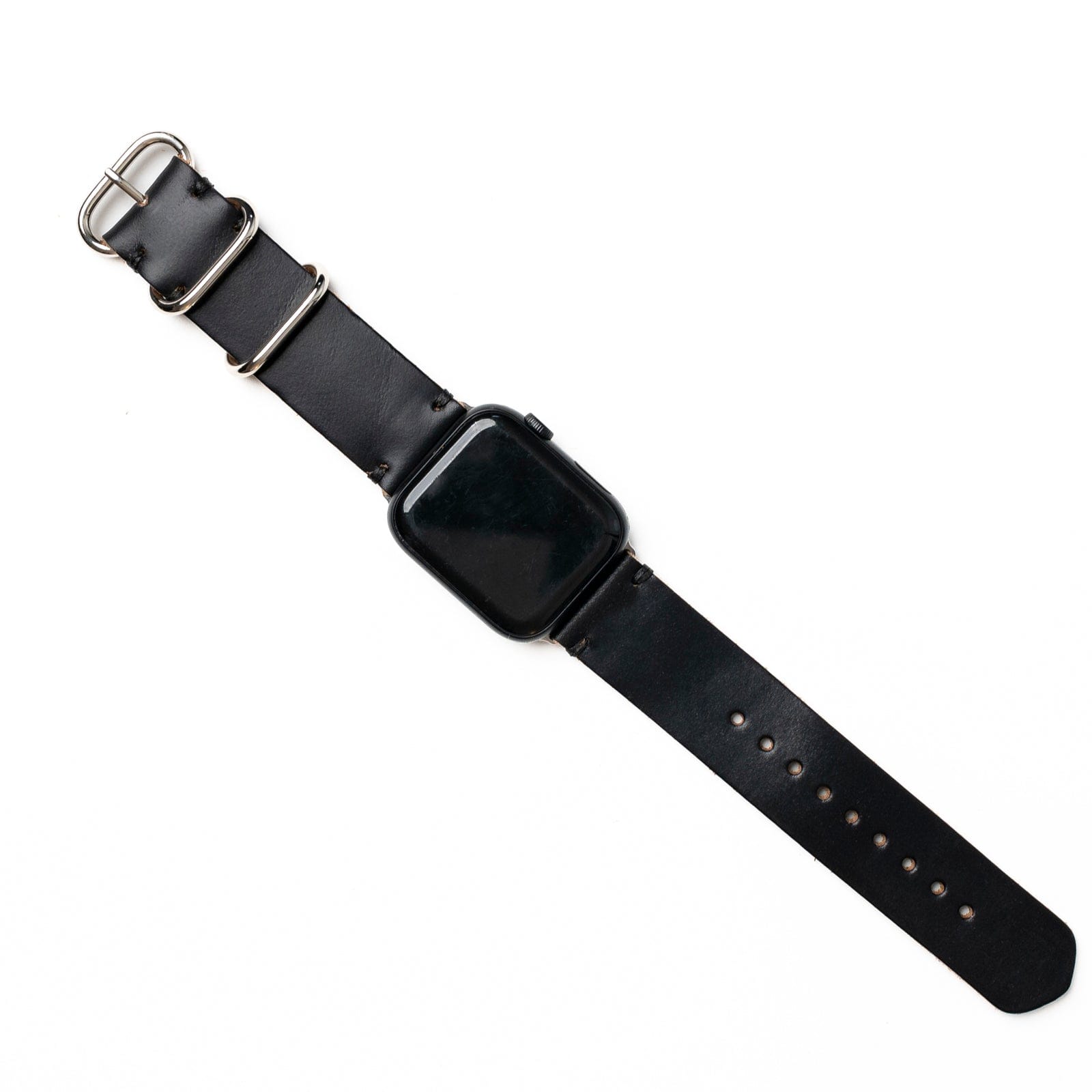 Genuine Leather Apple Watch Band - Premium Replacement Strap for Apple Watch Series 9/8/7/6/SE - Soft Comfortable & Adjustable - Perfect for Workouts, Office & Everyday Wear