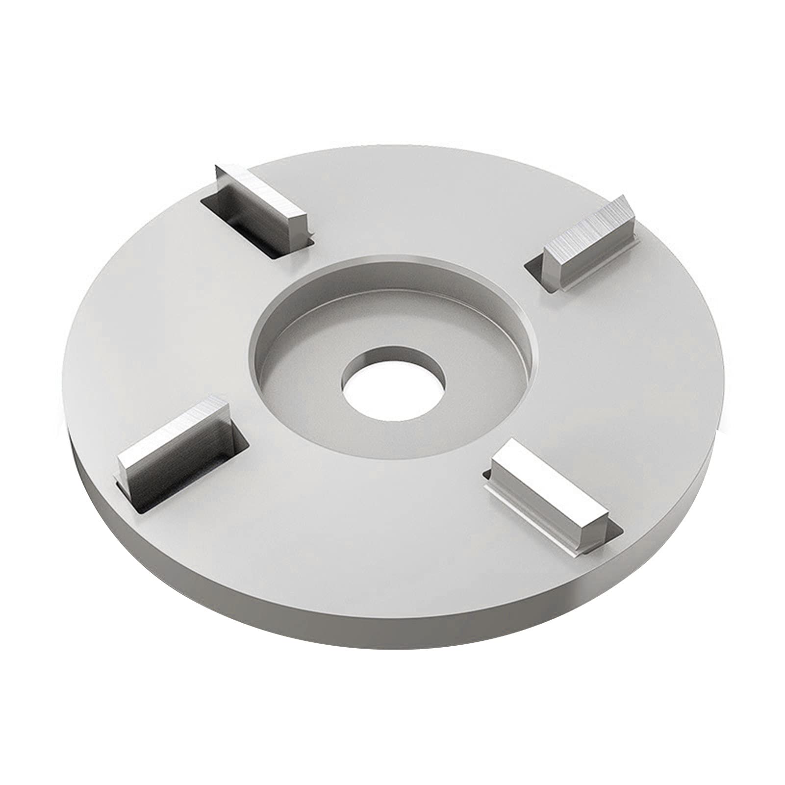 High Hardness 4-Tooth Metal Angle Grinder Disc Milling Cutter - Wear-Resistant Grey Blade for Cutting, Grinding & Metalwork | Perfect for DIY Projects & Professional Metal Fabrication