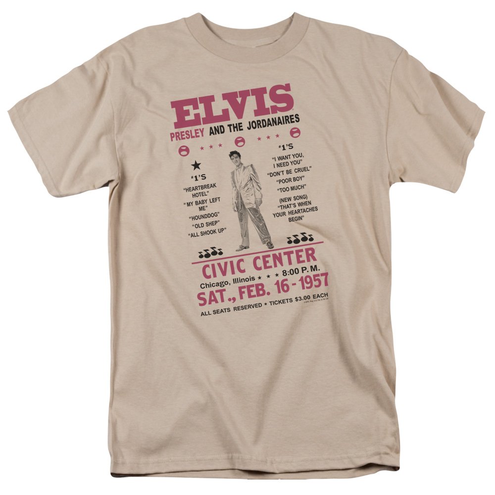 Elvis Presley & The Jordanaires Vintage T-Shirt - XXL Large Size - Classic Rock Band Tour Merch - Perfect for Concerts & Music Lovers