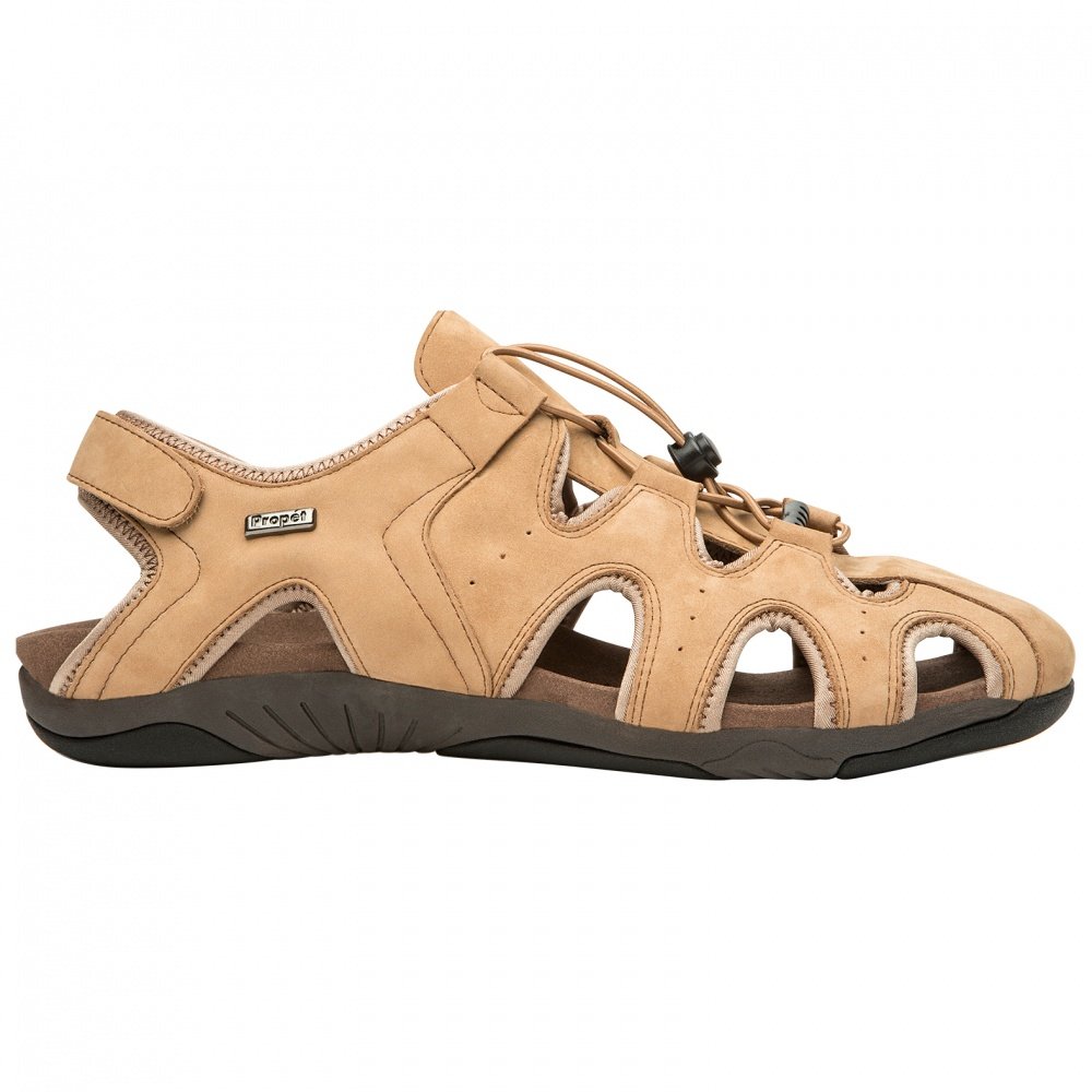 Propet Men's Sullivan Fisherman Sandal - Comfortable Outdoor Walking & Beach Sandals for Summer, Hiking, Travel & Casual Wear