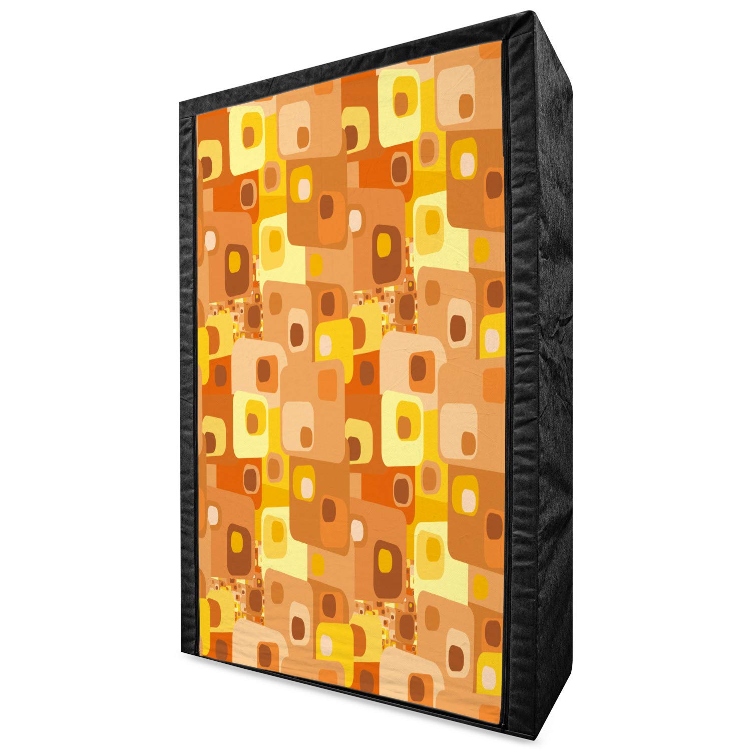 Ambesonne Retro Portable Fabric Wardrobe - 42.5