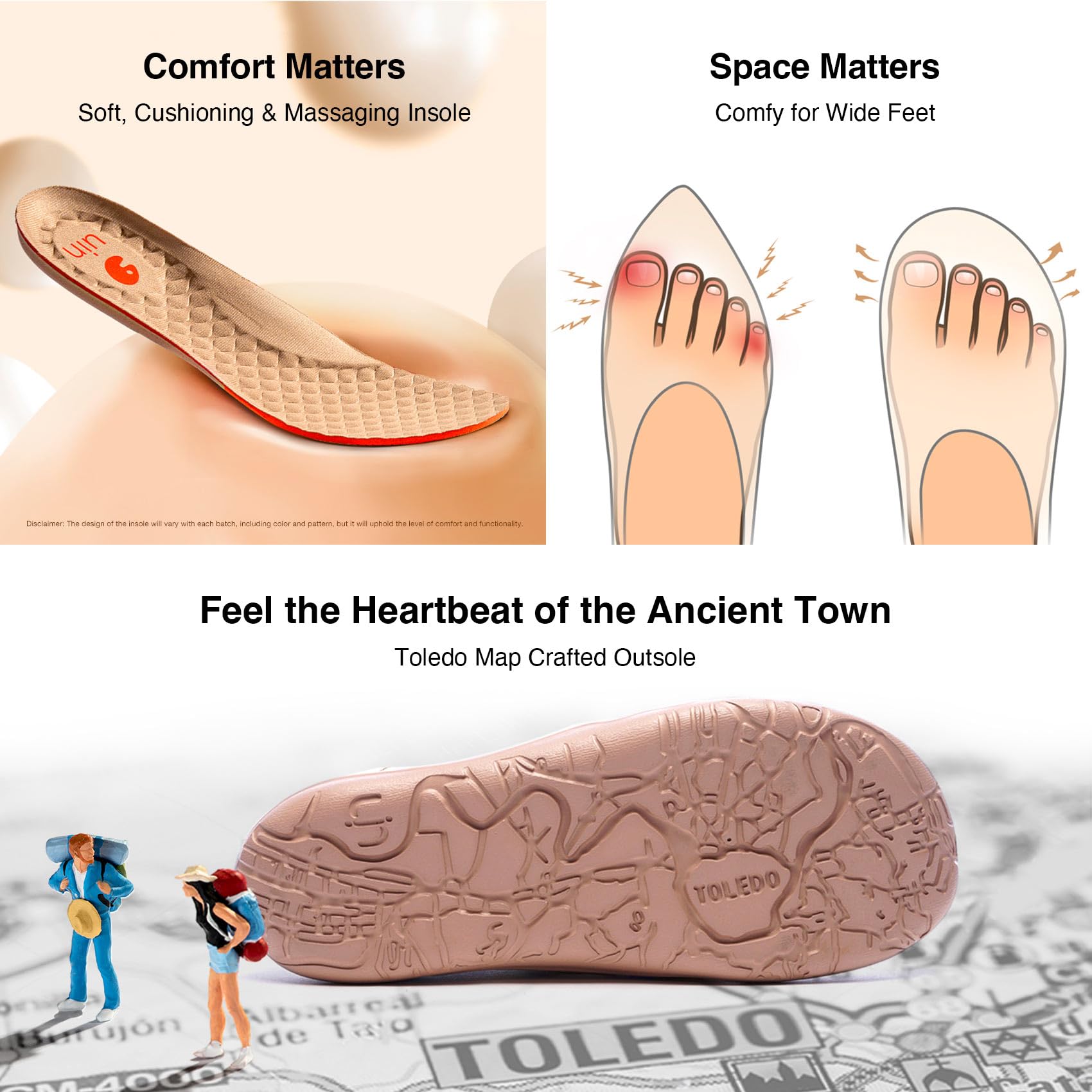 UIN Year of The Dragon Women's Slip-On Loafers - Comfortable Travel Walking Shoes for Casual Wear | 2024 Chinese Lunar New Year Collection | Perfect for Daily Commute, Weekend Outings & Festival Celebrations