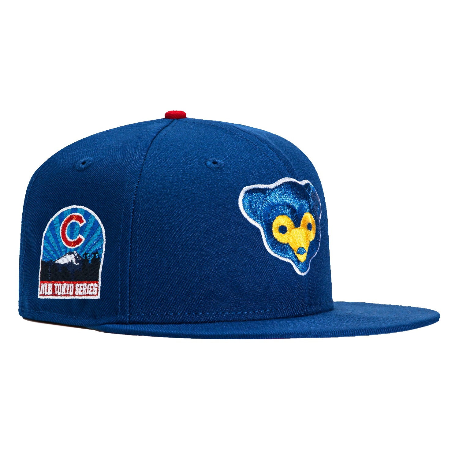 New Era 59Fifty Chicago Cubs 2025 MLB Tokyo Series Patch Hat - Royal Blue Baseball Cap for Men & Women | Official Licensed MLB Merchandise | Perfect for Baseball Games, Fan Collections & Streetwear Fashion