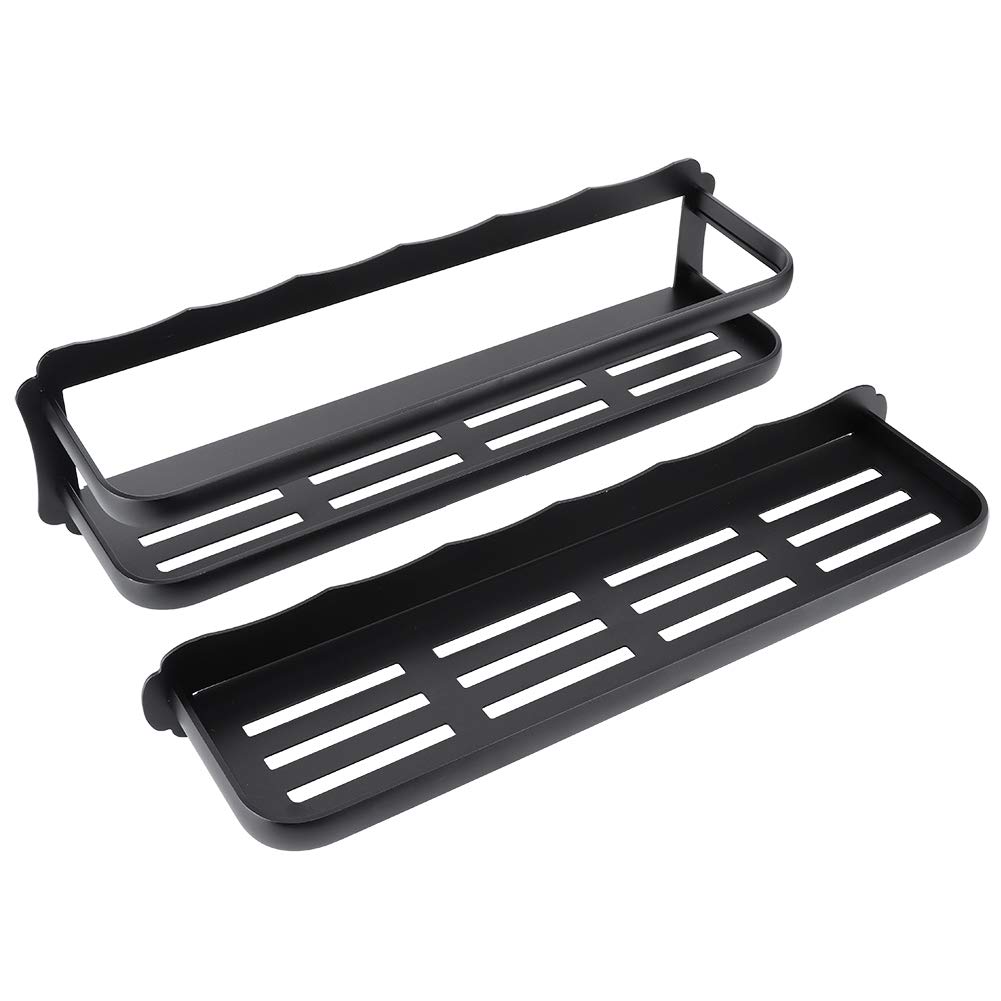 Shower Caddy - No Drill Wall Mounted Bathroom Organizer Shelf for Shampoo, Soap & Toiletries | Rustproof Space-Saving Storage Solution for Showers, Bathtubs & Small Bathrooms