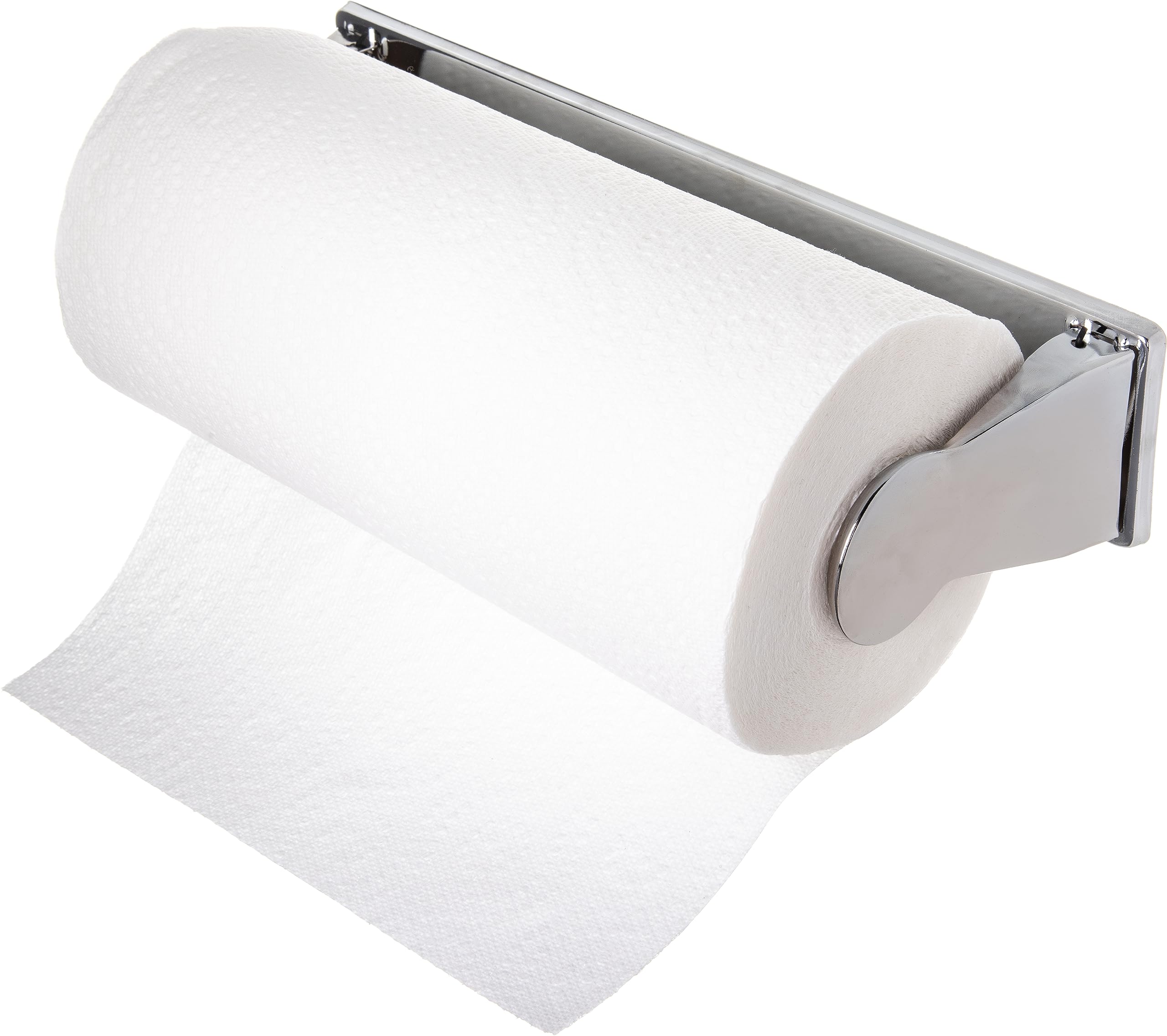 San Jamar Single Roll Paper Towel Dispenser - Heavy Duty Commercial Grade for Restaurants, Kitchens & Bathrooms
