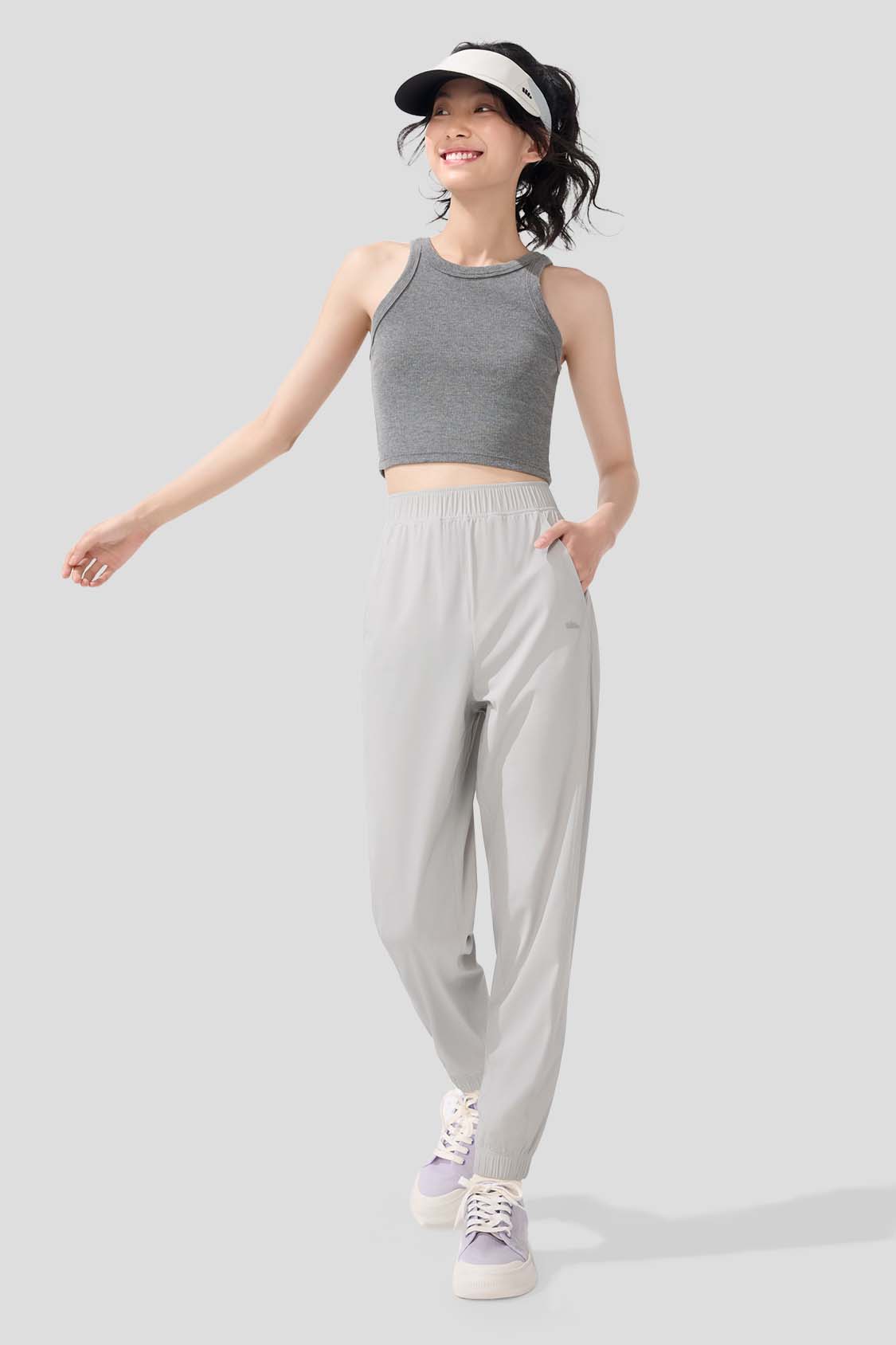 Swift Women's Ultra Cooling Jogger Pants UPF 100+ Sun Protection - Perfect for Running, Yoga & Outdoor Activities