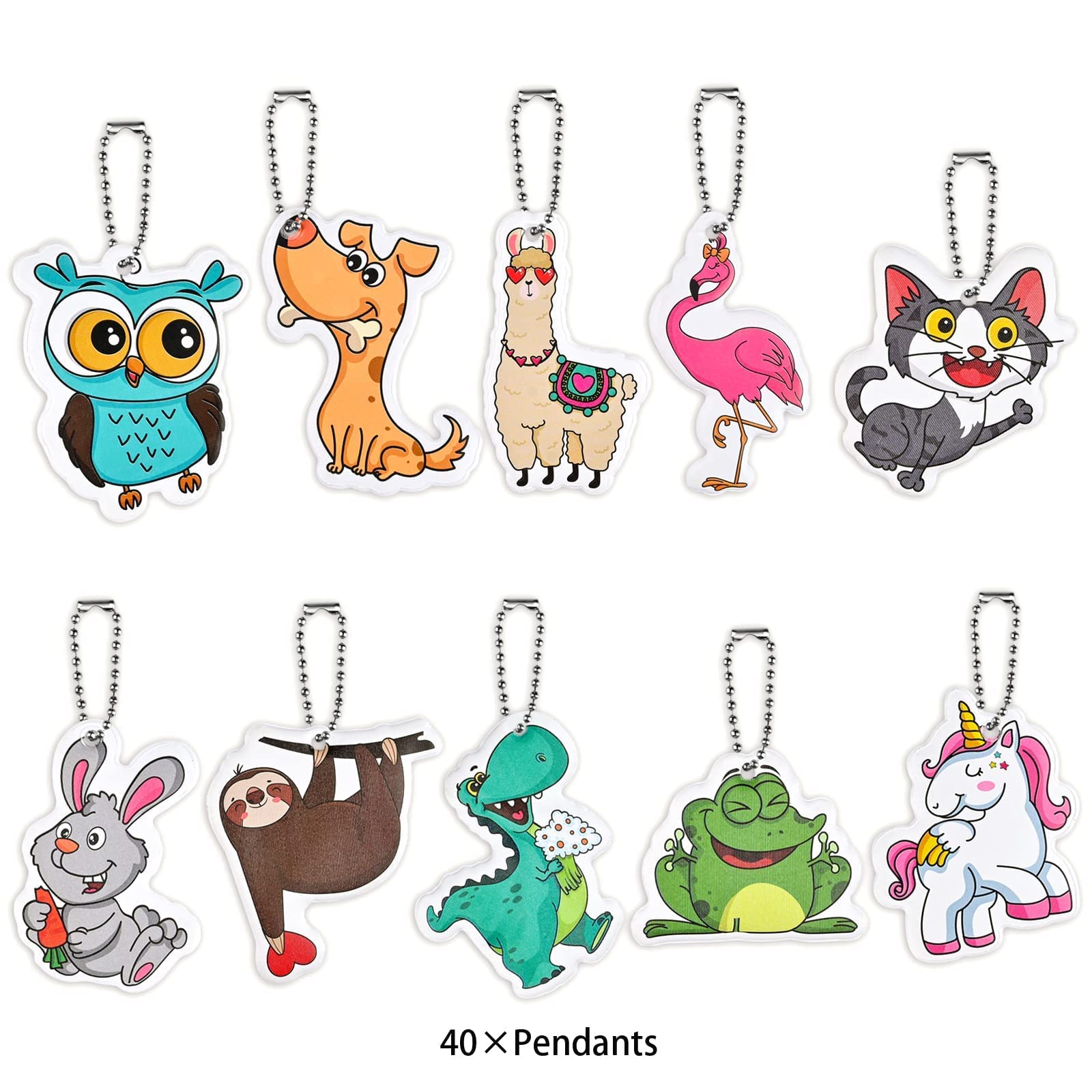 40PCS Valentine's Day Cards for Kids with Keychains - Classroom Exchange Greeting Cards Gift Pack for Boys & Girls | School Party Favors, Class Activities & Valentine's Day Celebrations
