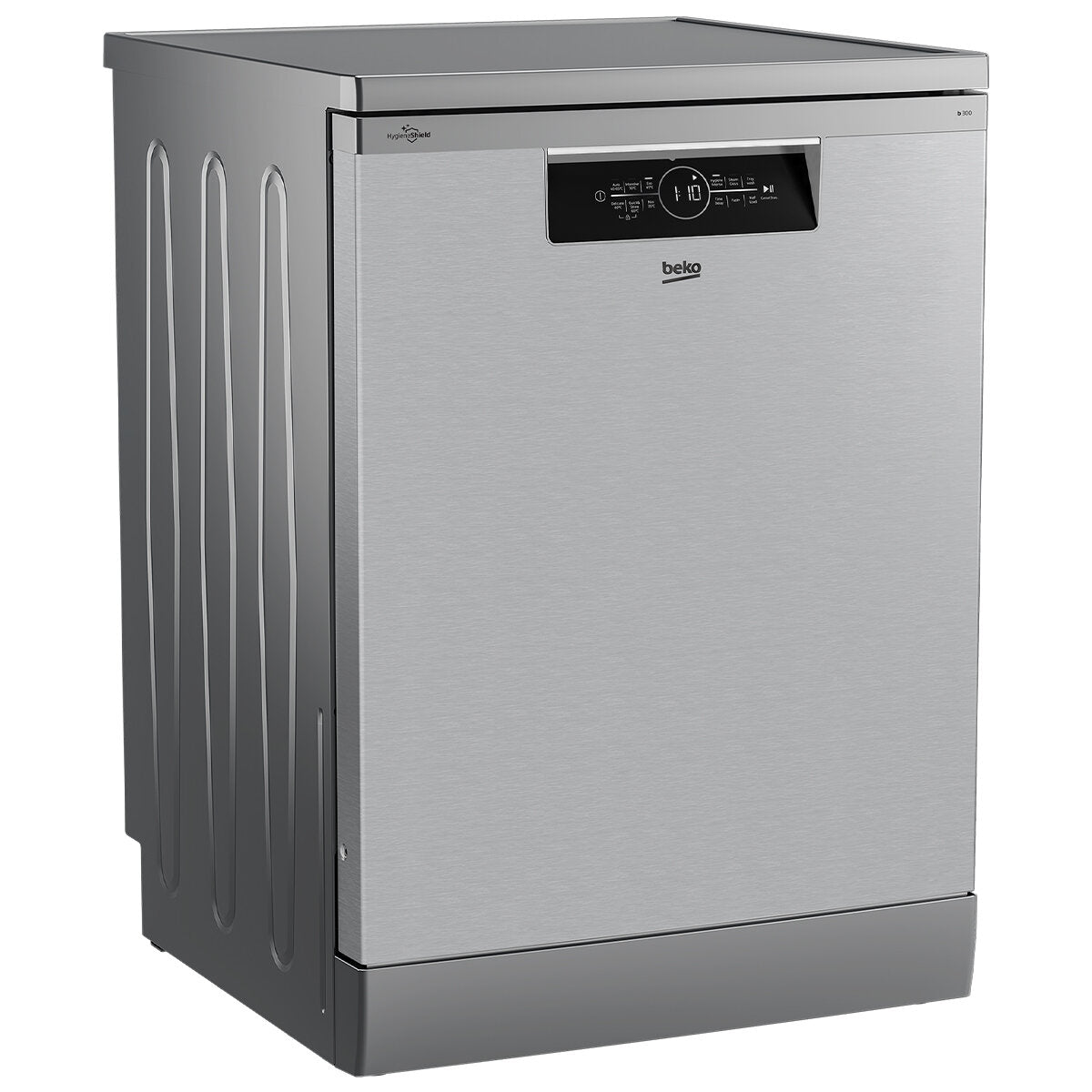 Beko BDFB1430X 14 Place Setting Freestanding Dishwasher - Energy Efficient, Made in Europe, 5-Year Warranty - Perfect for Large Families & Entertaining Guests