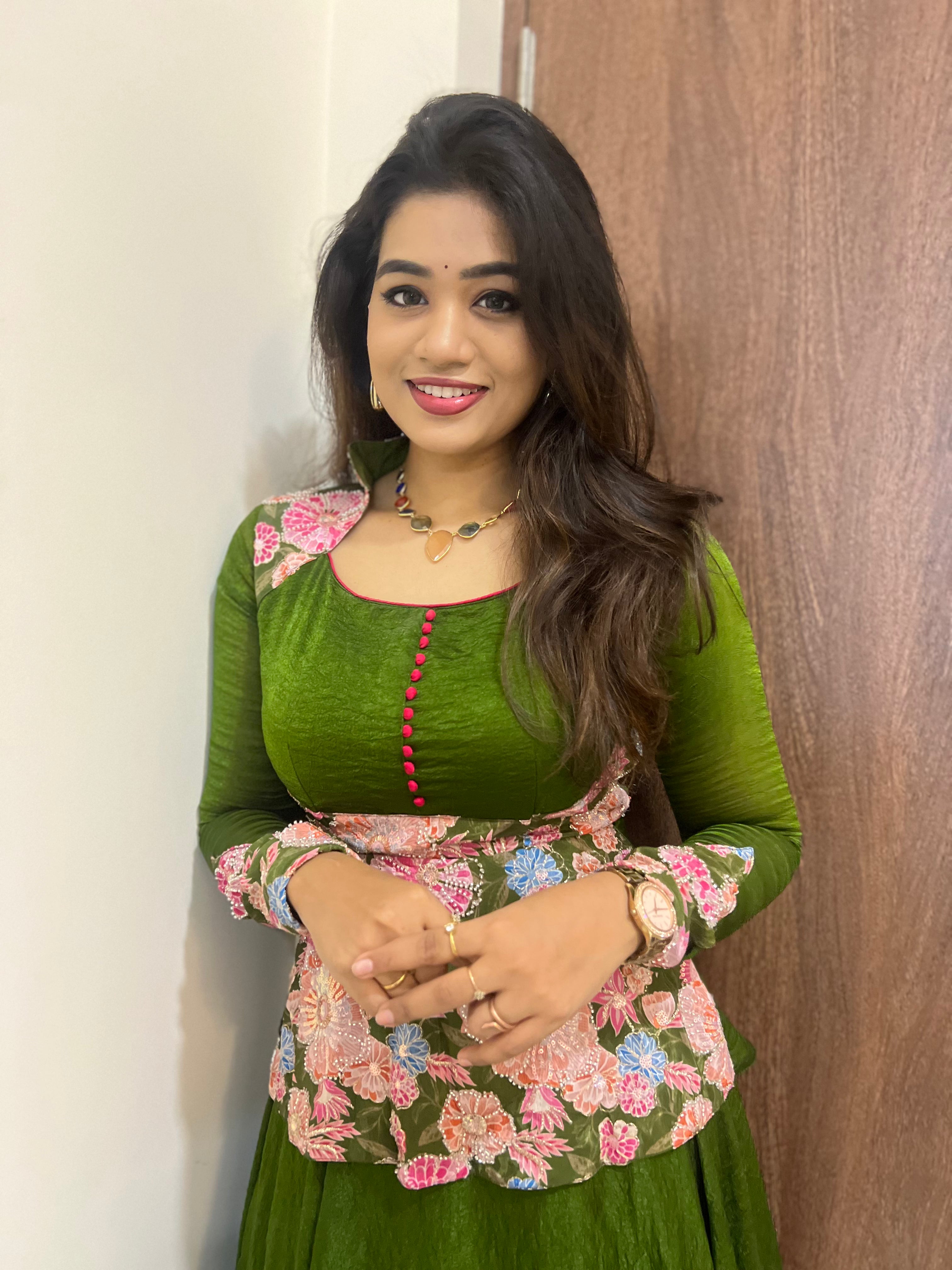 Amulya Premium Designer Peplum Top and Skirt Set for Women - Elegant Party Wear & Special Occasion Outfit | Perfect for Weddings, Cocktail Parties & Date Nights