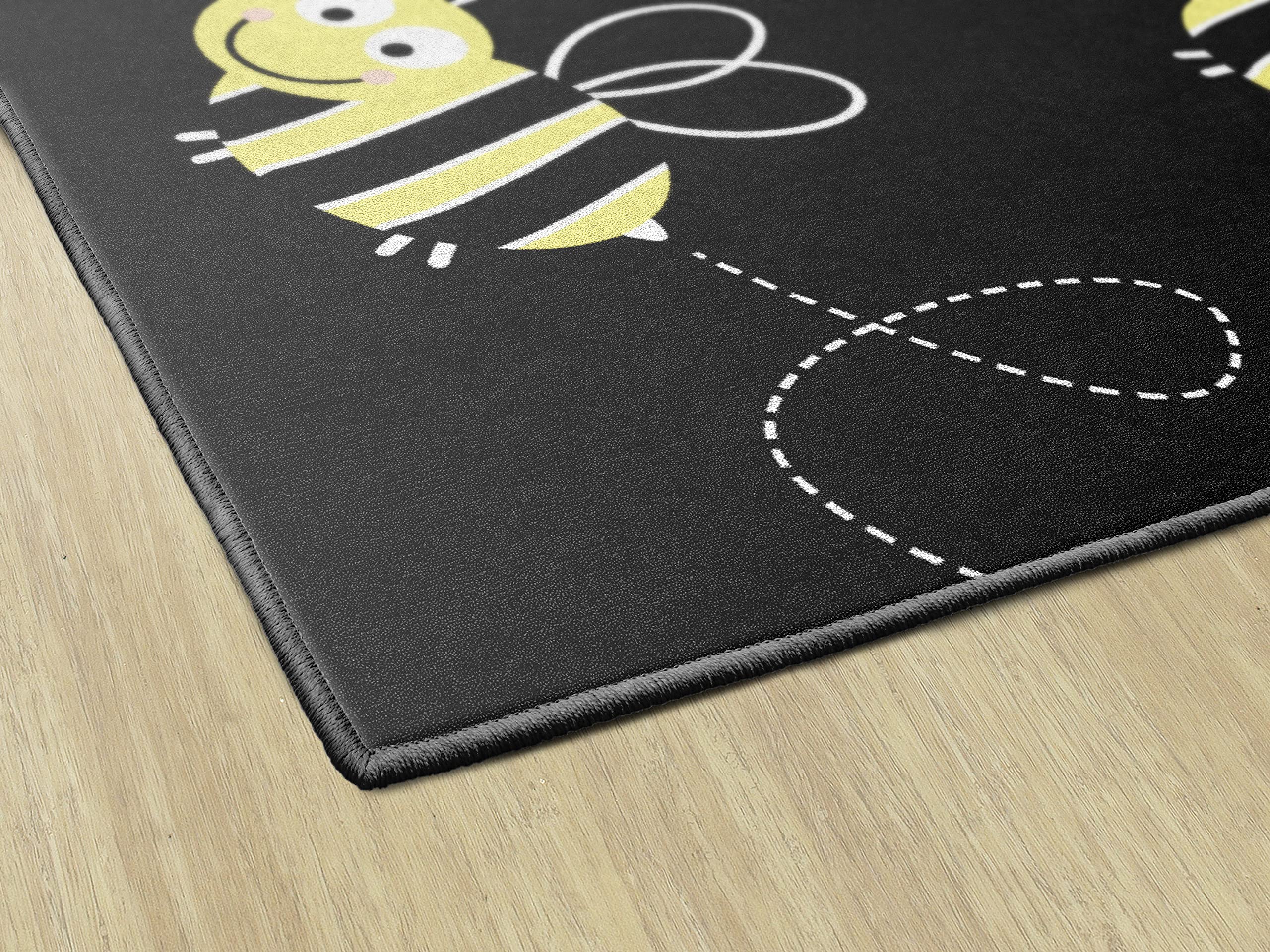 Bees Classroom Rug 5'x7'6