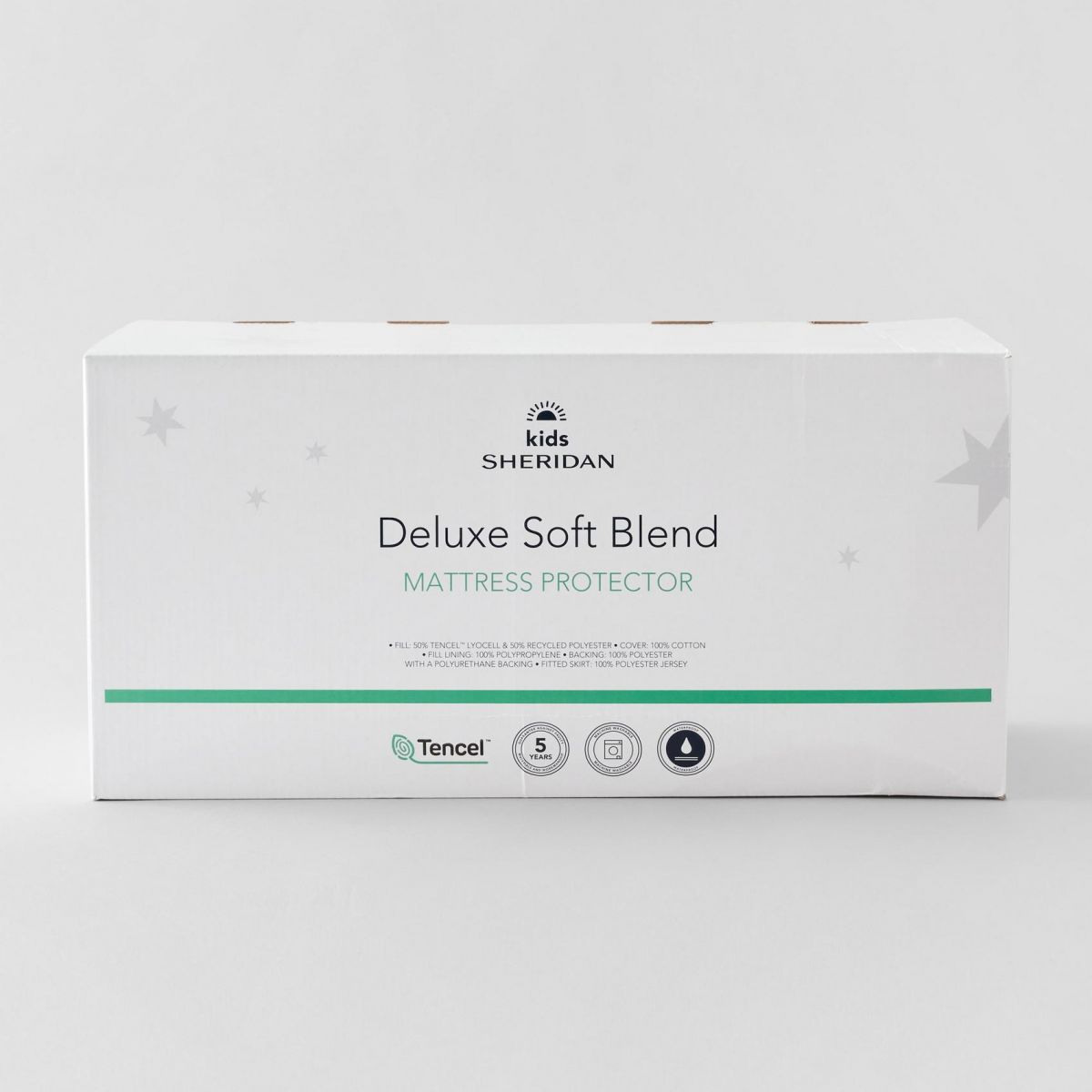 Sheridan Kids Soft Blend Mattress Protector - Waterproof, Breathable & Hypoallergenic Bedding Cover for Toddler & Children - Perfect for Daycare, Sleepovers & Allergy Protection