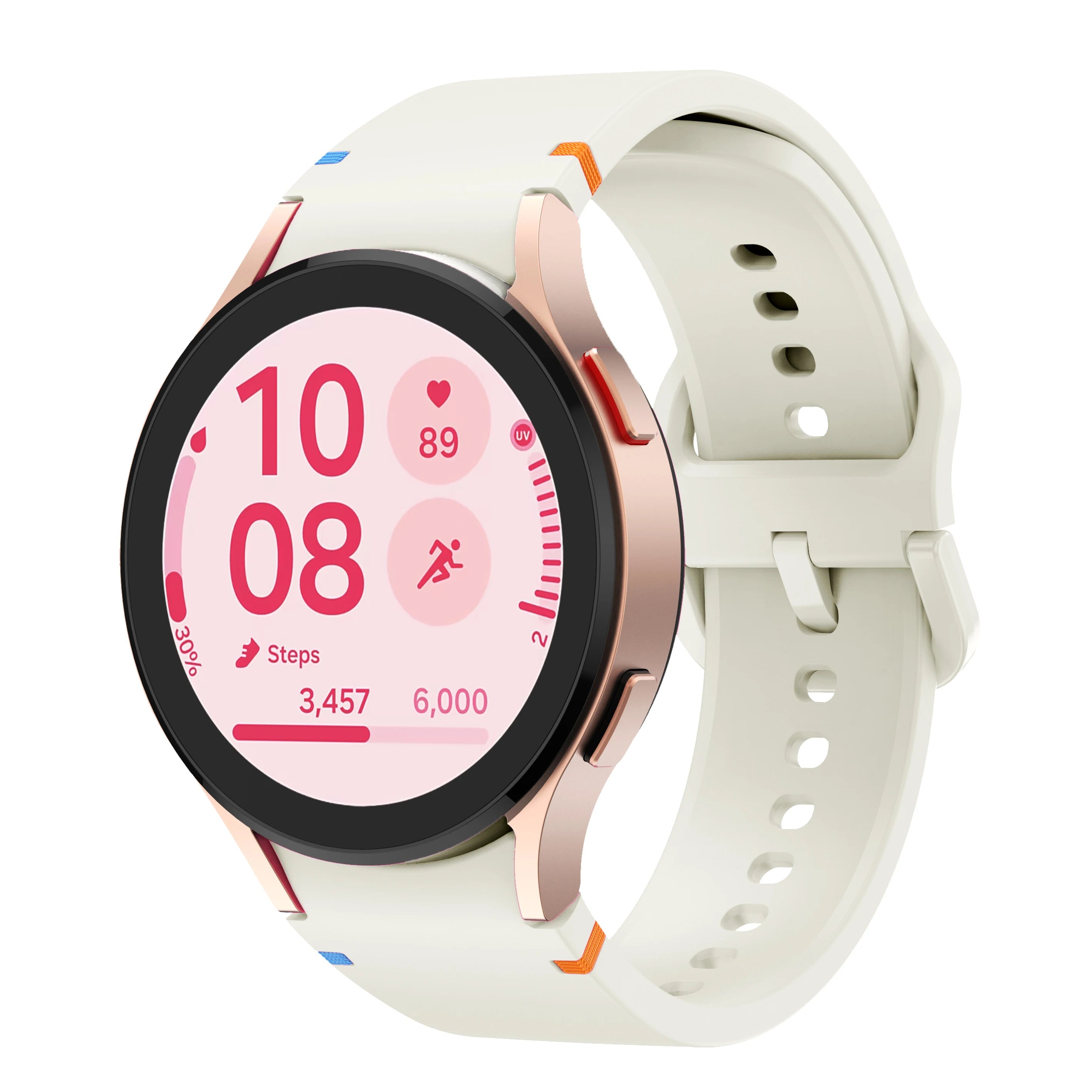 Samsung Galaxy Watch Sporty Silicone Bands - Durable, Comfortable & Stylish for Running, Workouts & Everyday Wear