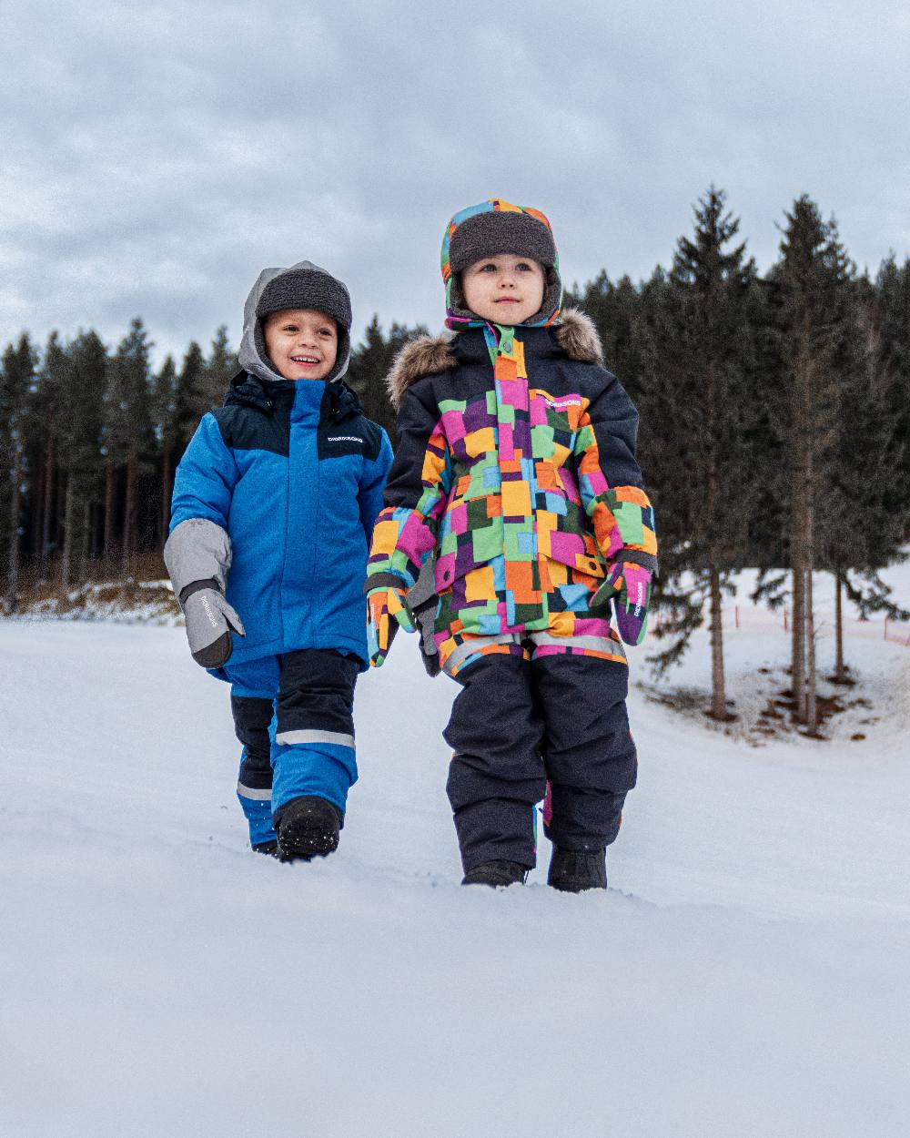 Didriksons Kids Skare Set - Waterproof Winter Jacket & Snow Pants for Boys & Girls - Perfect for Skiing, Snowboarding & Outdoor Winter Activities