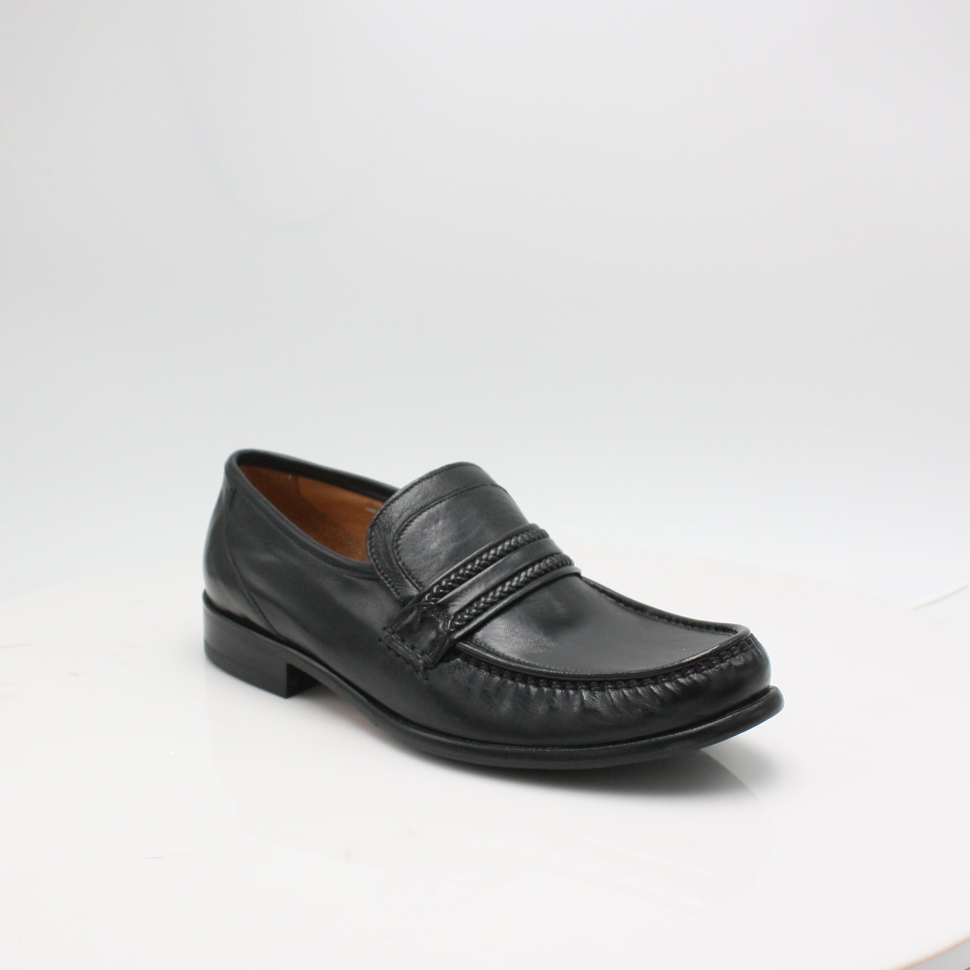 Premium Rome Black Shoes for Men - Stylish & Comfortable Dress Shoes for Work, Office & Formal Occasions