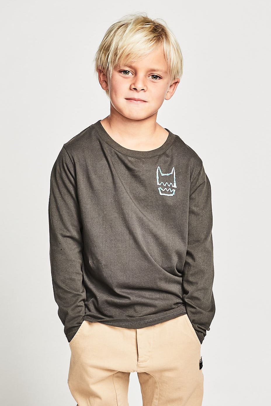 Boys Munster Kids Glow in The Dark T-Shirt - Soft Black Cotton Tee for Halloween, Parties & Fun Night Events