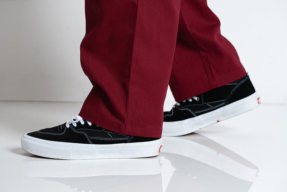 8FIVE2 Carroll 2 Pants for Men - Premium Maroon Casual Joggers with Elastic Waistband - Perfect for Gym, Workout, Running and Everyday Wear