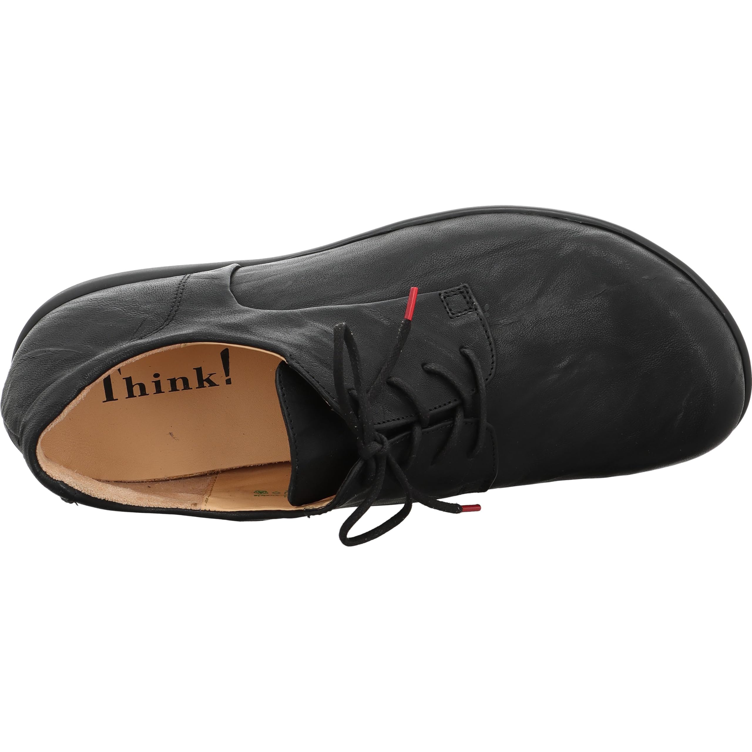 Think! Men's Kong Derby Shoes - Black (Size 13) | Comfortable & Stylish Men's Dress Shoes for Office, Business & Formal Occasions