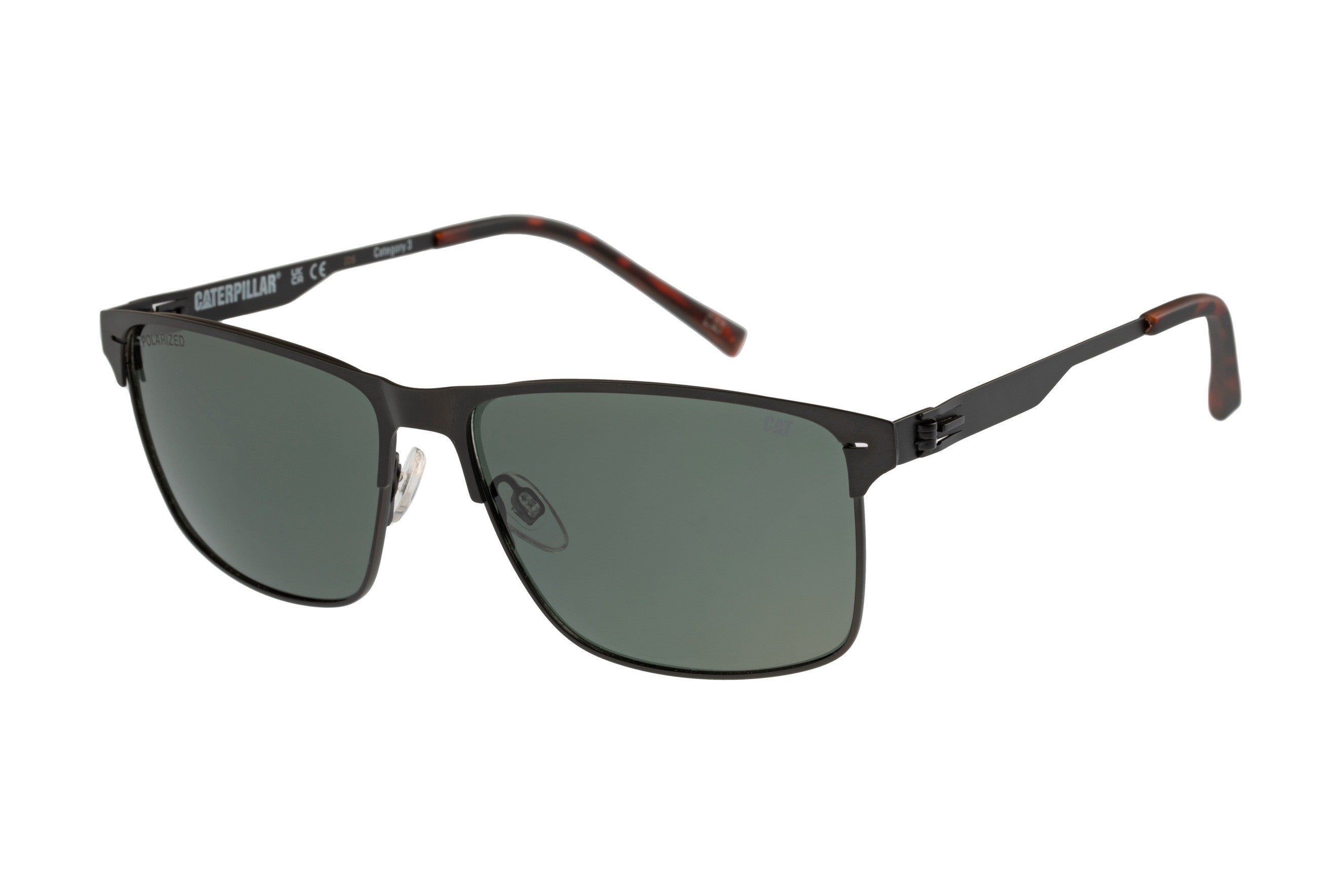 Vintage Matte Black Flat Sheet Sunglasses with Green Lens - UV Protection for Outdoor Activities, Driving, and Fashion