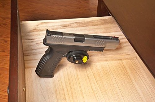 Quick Access Gun Safe Storage Trigger Lock for Pistols, Rifles, Handguns & Shotguns - Secure Mounting Accessories for Home Security & Display - Alternative to Safes, Vaults & Cases | Perfect for Bedside Protection, Gun Cabinets & Range Storage